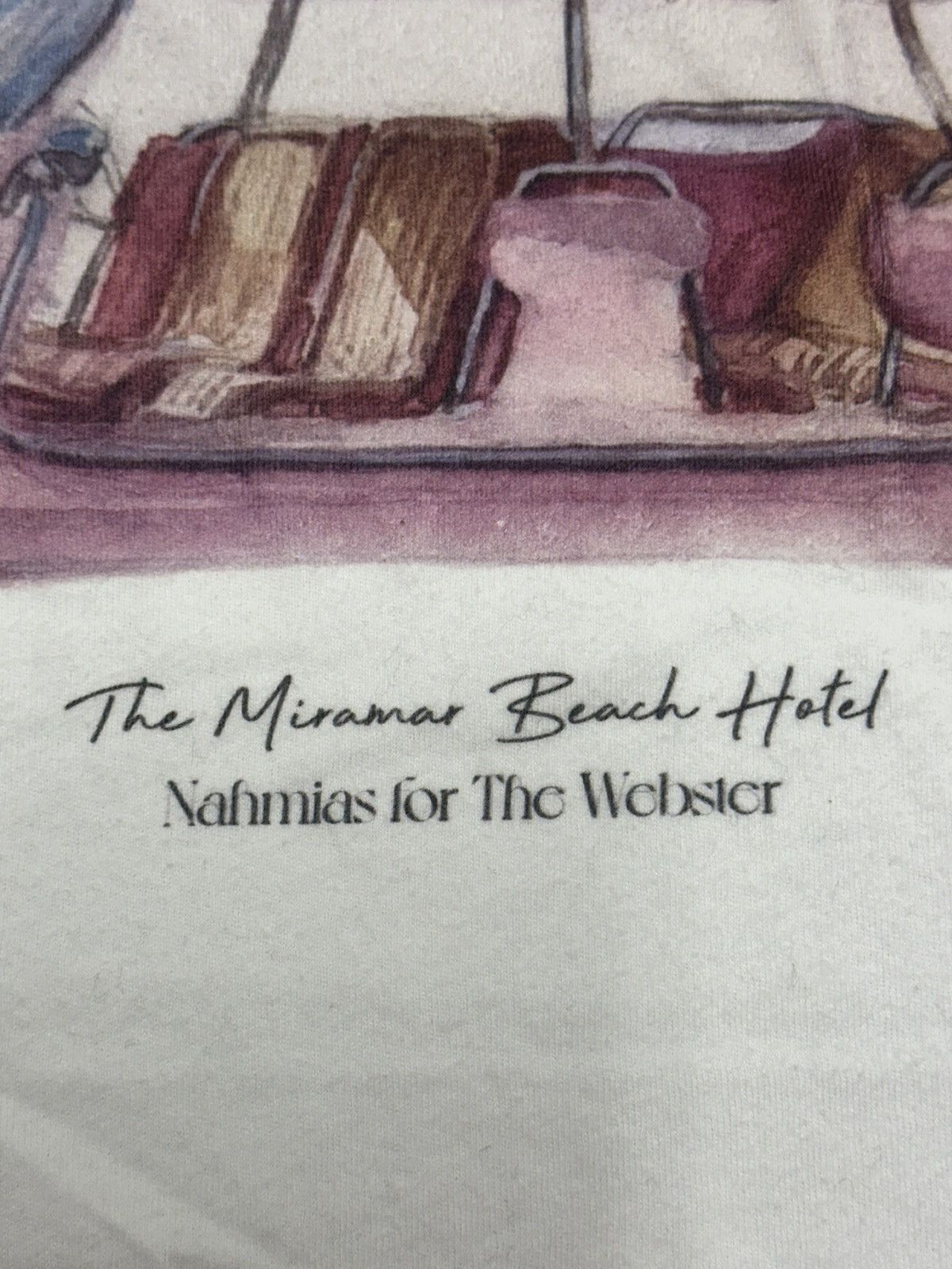 Nahmias Nahmias Miramar Beach Hotel Watercolor Car The Webster Shirt Size US S / EU 44-46 / 1 - 3 Thumbnail