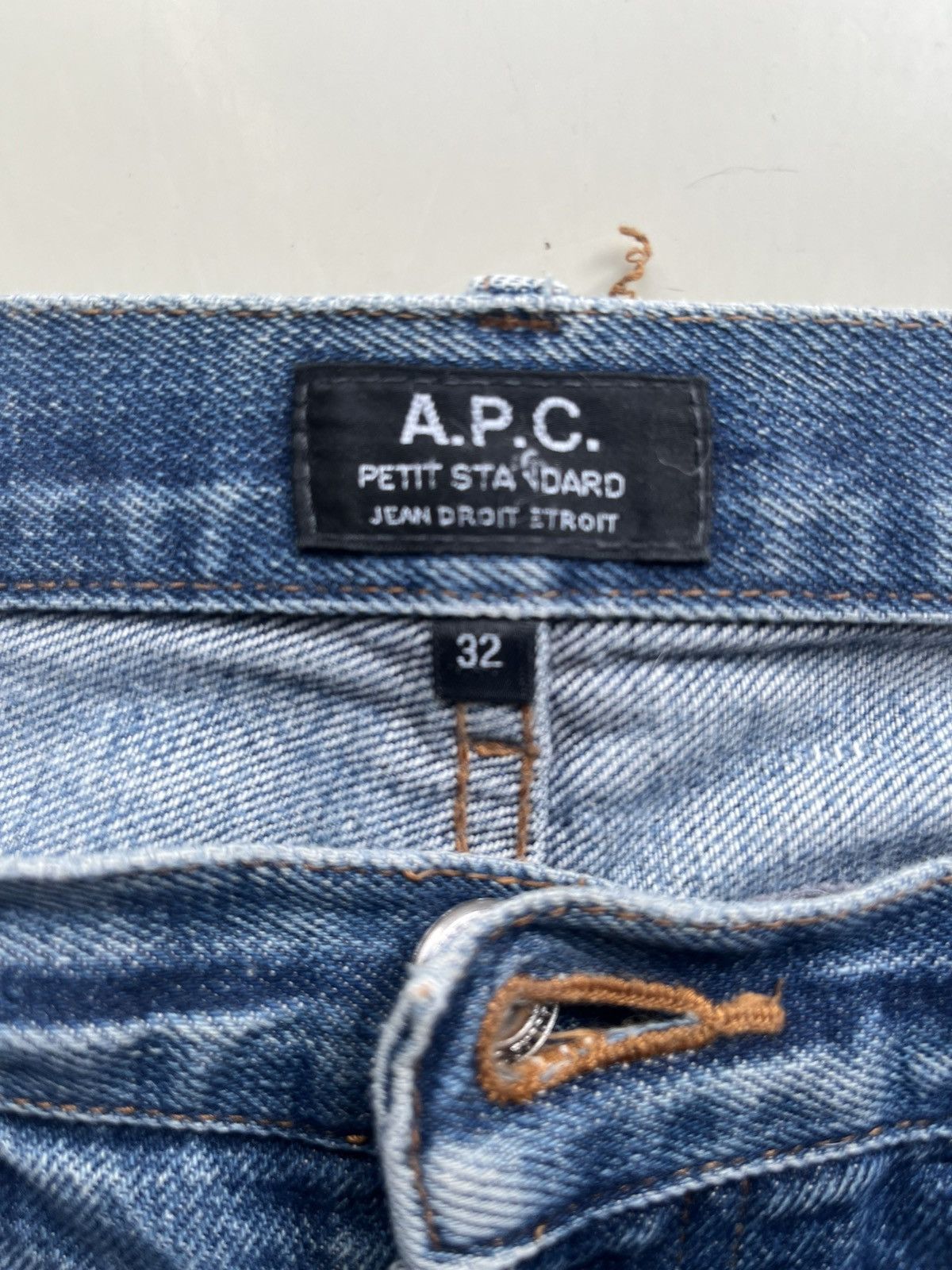 A.P.C. A.P.C. Petit Standard | Butler Worn Out | Size 32 Size US 32 / EU 48 - 3 Thumbnail
