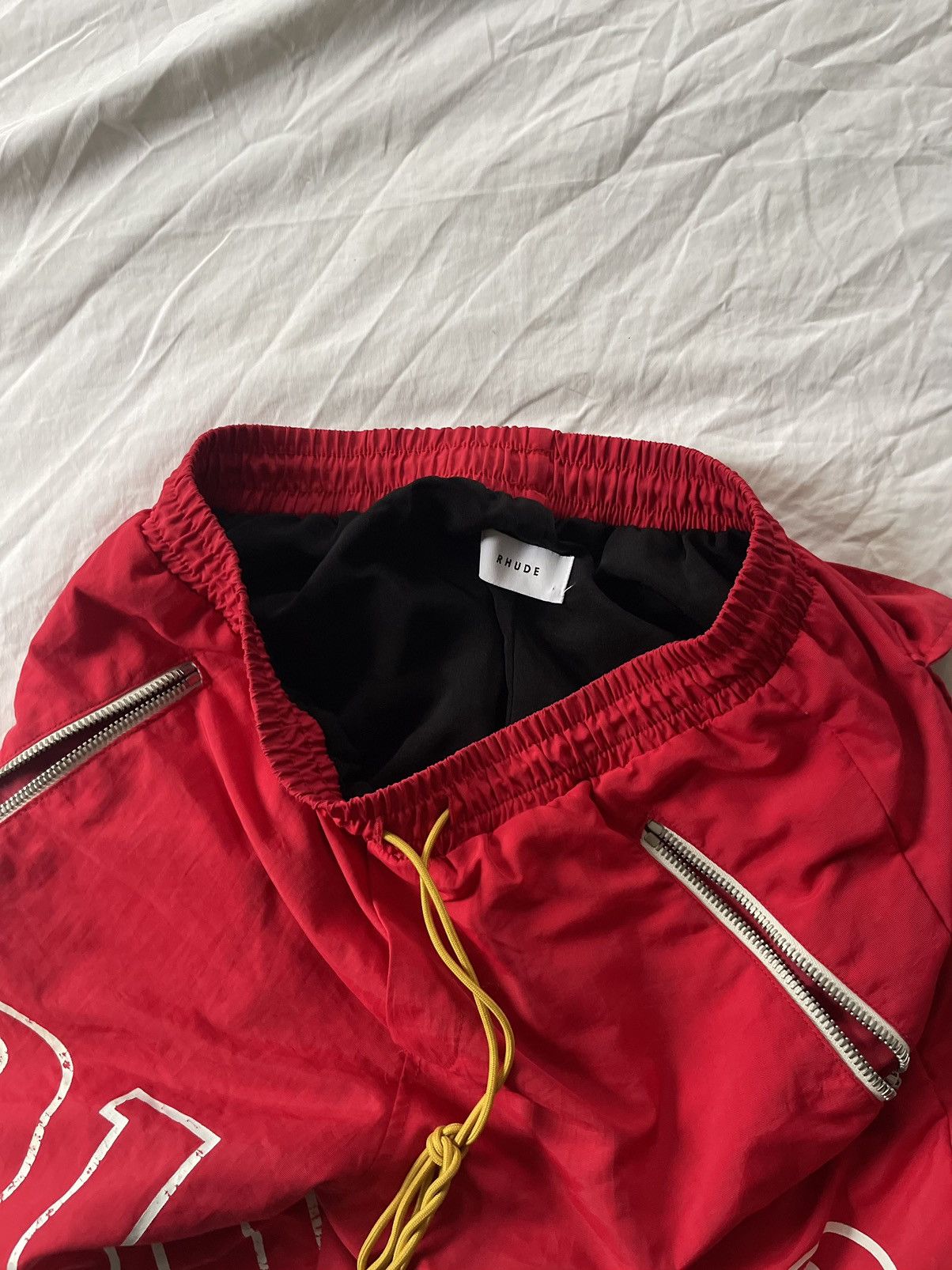 Rhude Rhude Red logo shorts Size US 32 / EU 48 - 4 Thumbnail