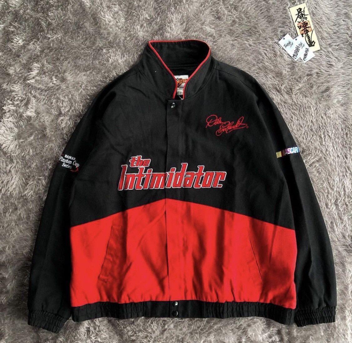 Vintage Jacket Dale Earnhardt Sr Intimidator NASCAR Winner's Circle authentic Size Large.