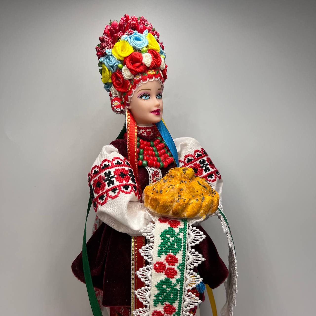 Handmade Beautiful Ukrainian Ethnic Souvenir Handmade Doll Gift Size ONE SIZE - 7 Thumbnail