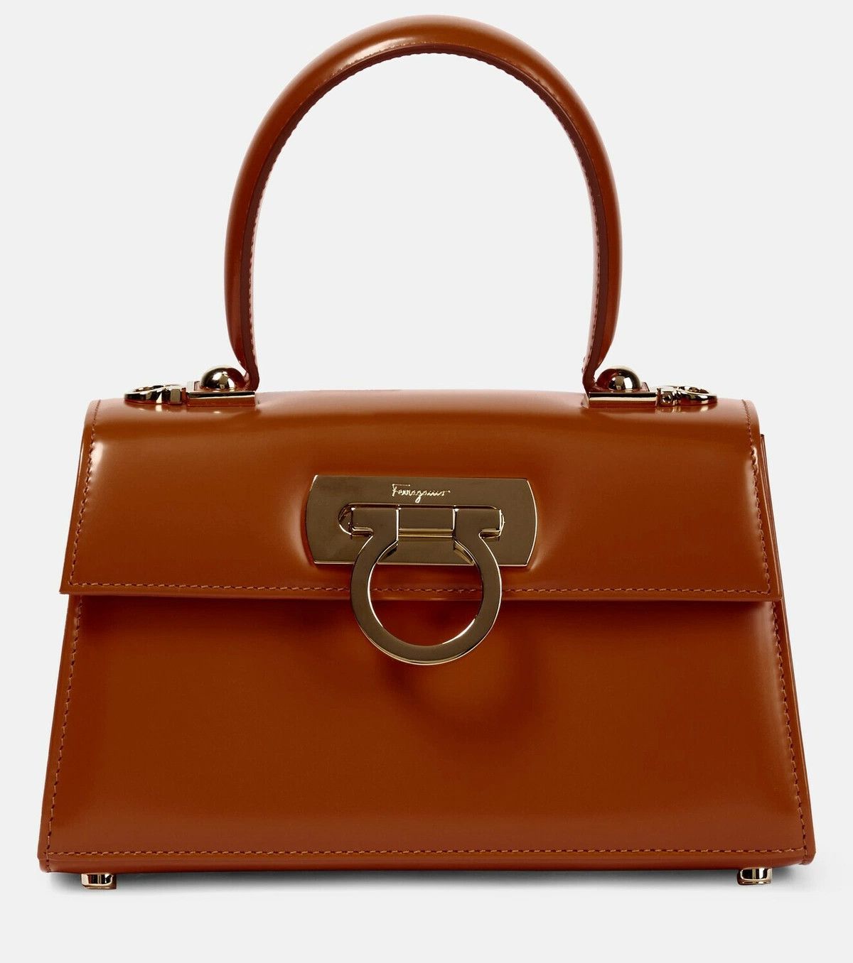 Salvatore Ferragamo o1s1rm0526 Size : OS / Handbag in Chocolate Brown Size ONE SIZE - 1 Thumbnail