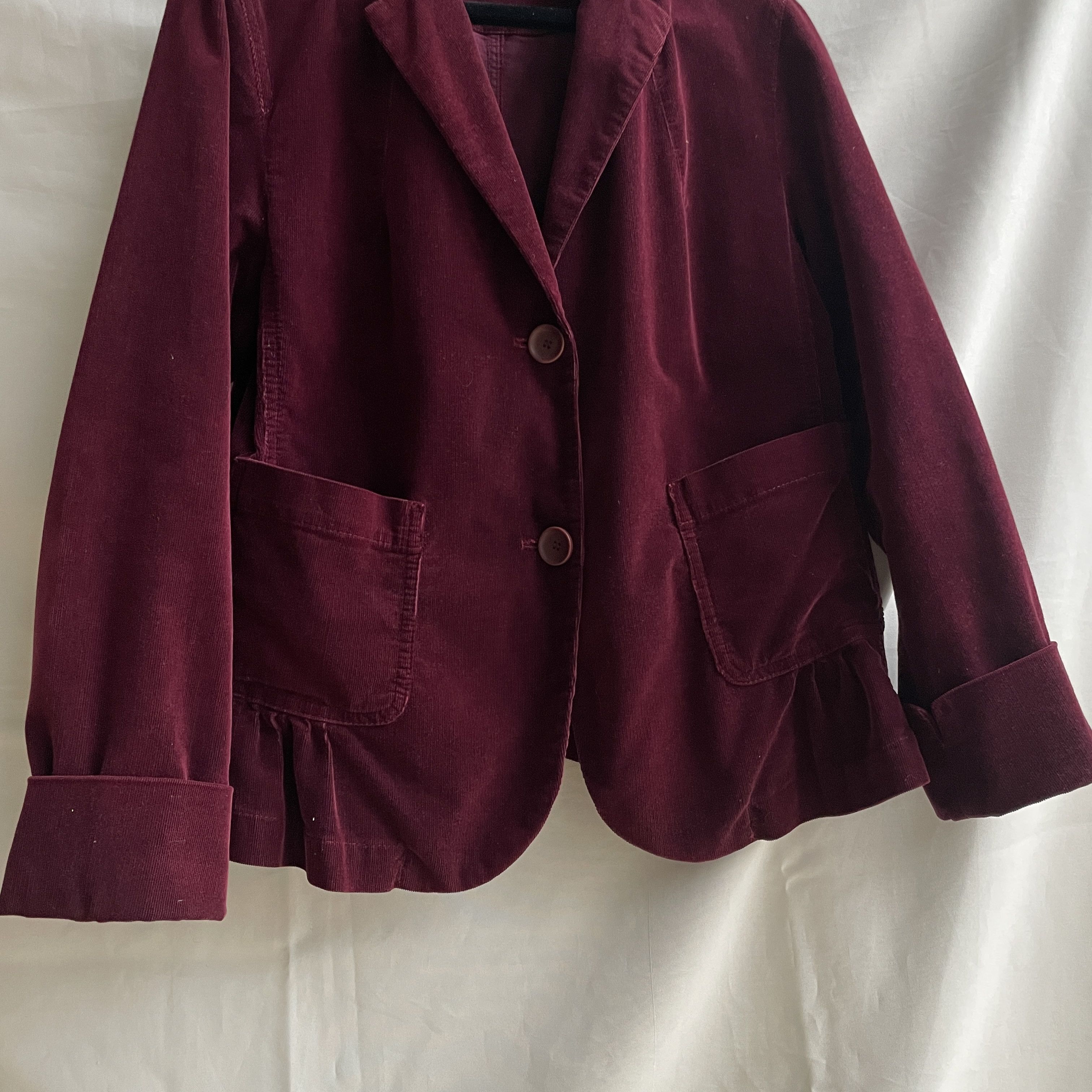 OSKA OSKA 534 Womens Corduroy Blazer Size 1 Size S / US 4 / IT 40 - 5 Thumbnail