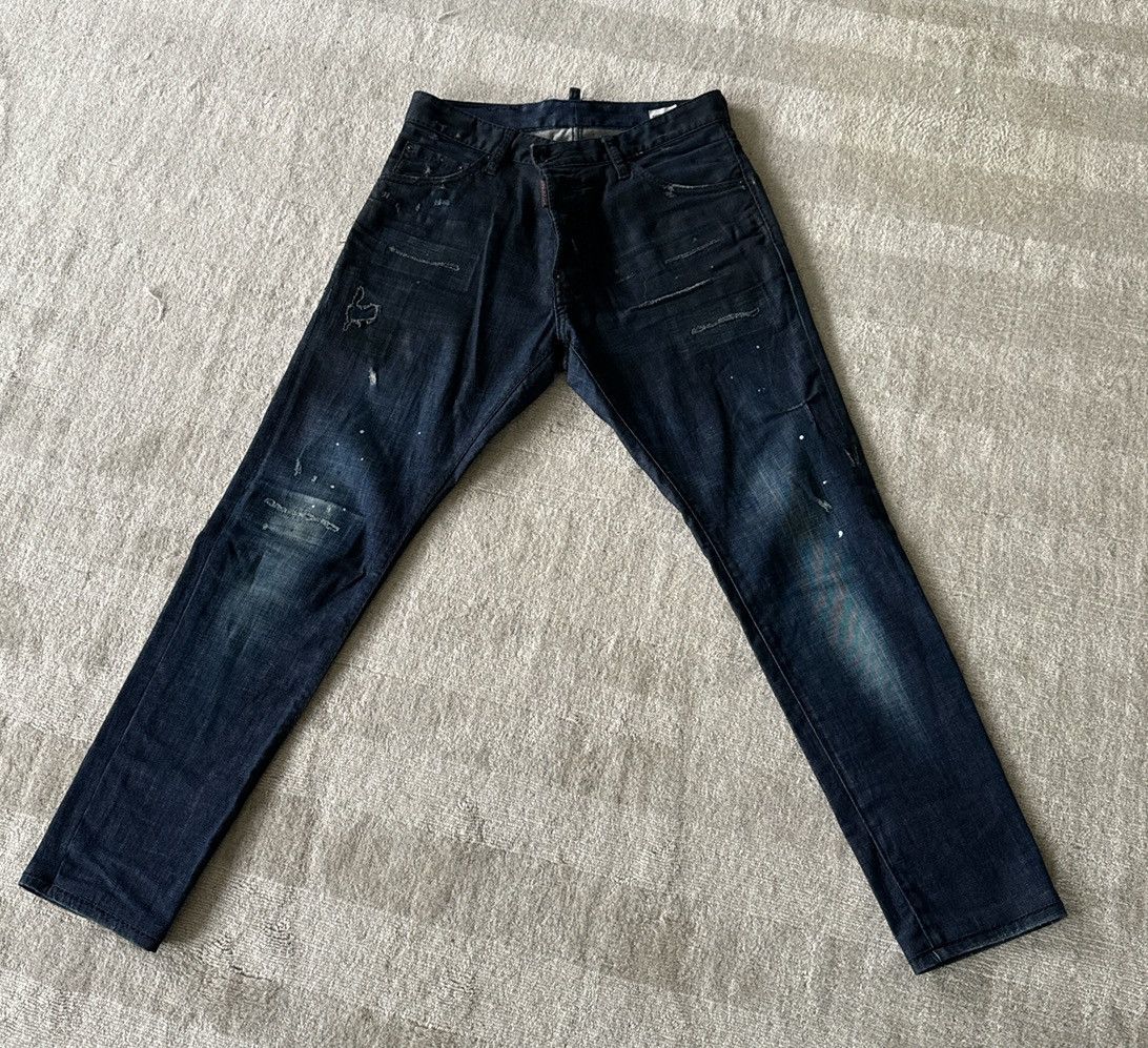 Dsquared2 DSQUARED2 Distressed Denim Jeans - Size 50 (33/34 US) Size US 34 / EU 50 - 1 Thumbnail
