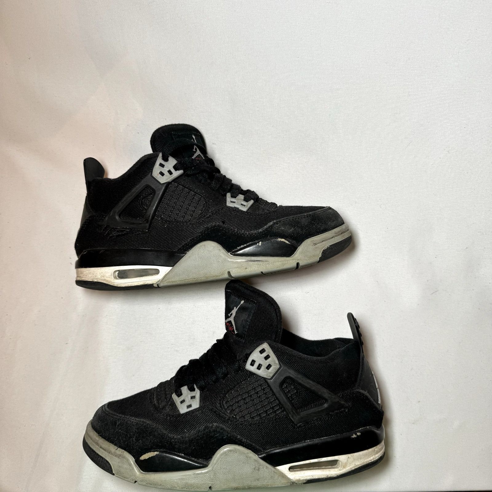 Jordan Brand × Nike Size 5.5 - Air Jordan 4 Retro SE GS Black Canvas Men's Shoes Size US 5.5 / EU 38 - 2 Thumbnail