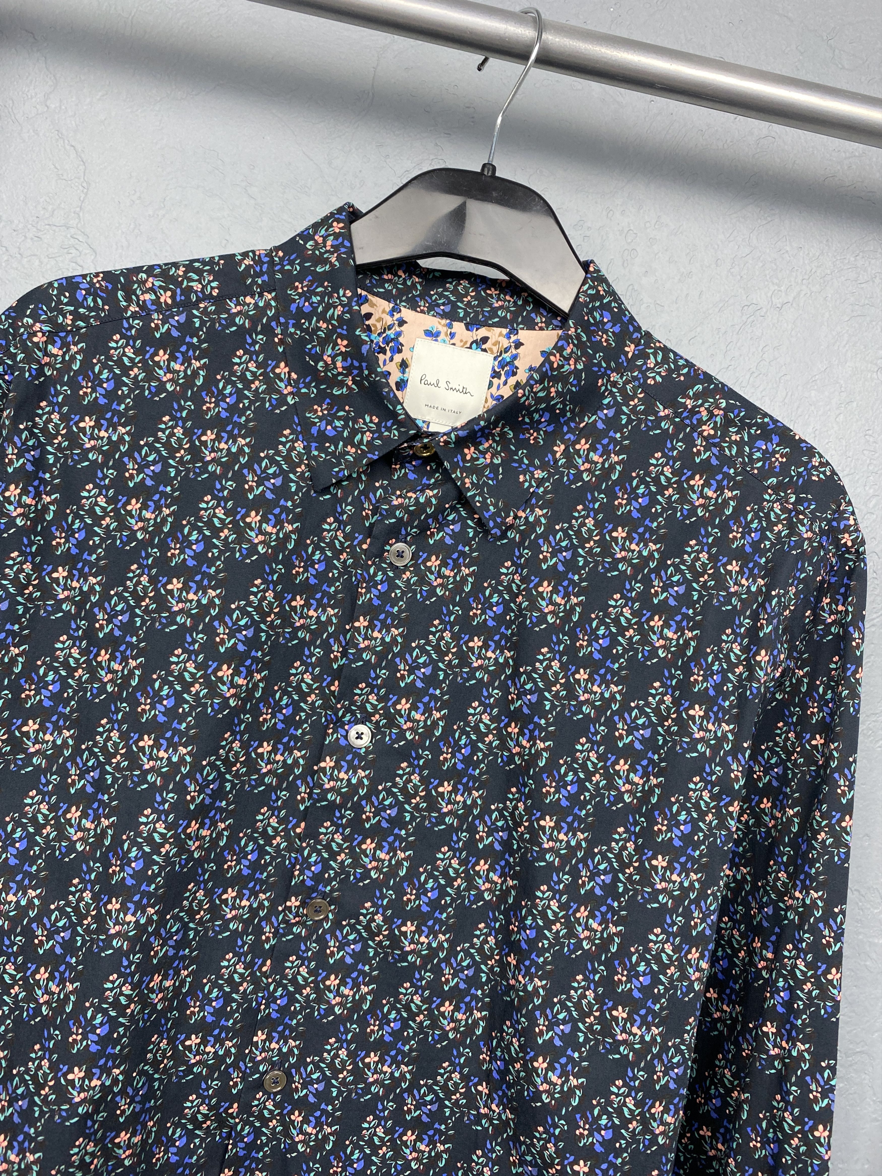 Paul Smith × Vintage Paul Smith London Mens Long Sleeve Shirt Size US L / EU 52-54 / 3 - 2 Thumbnail
