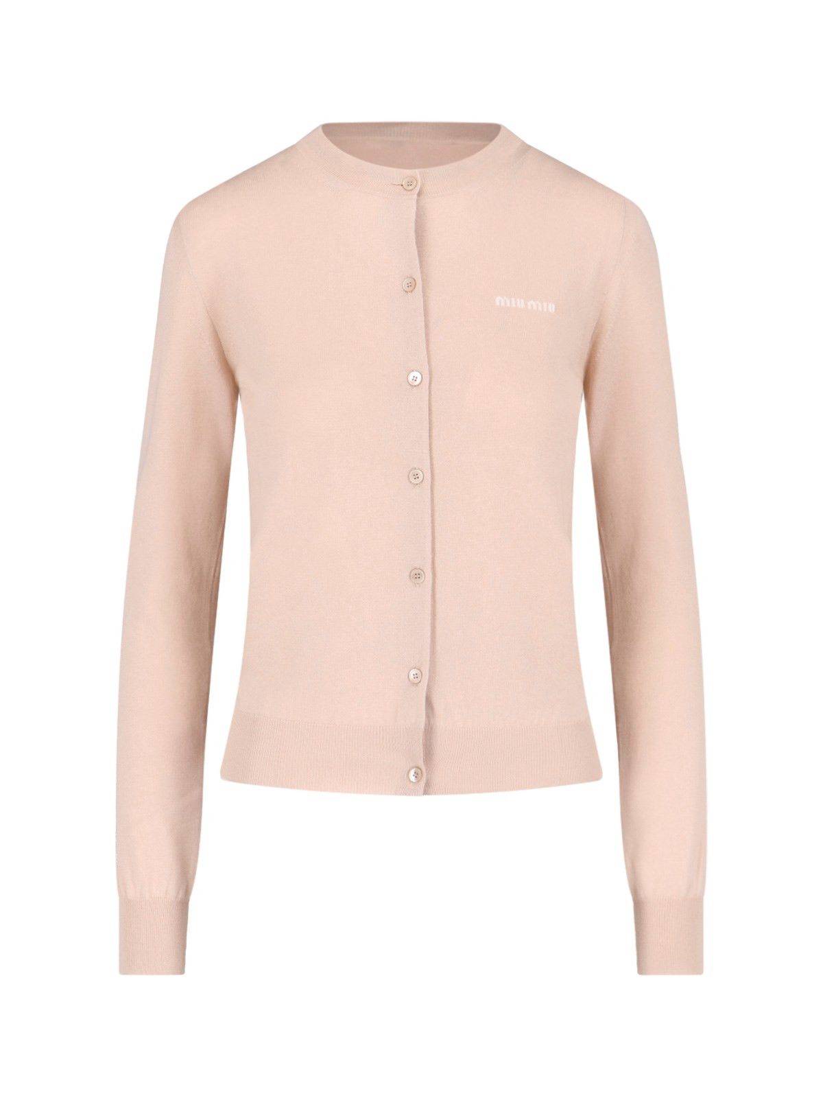Miu Miu LOGO CROP CARDIGAN Size S / US 4 / IT 40 - 1 Thumbnail
