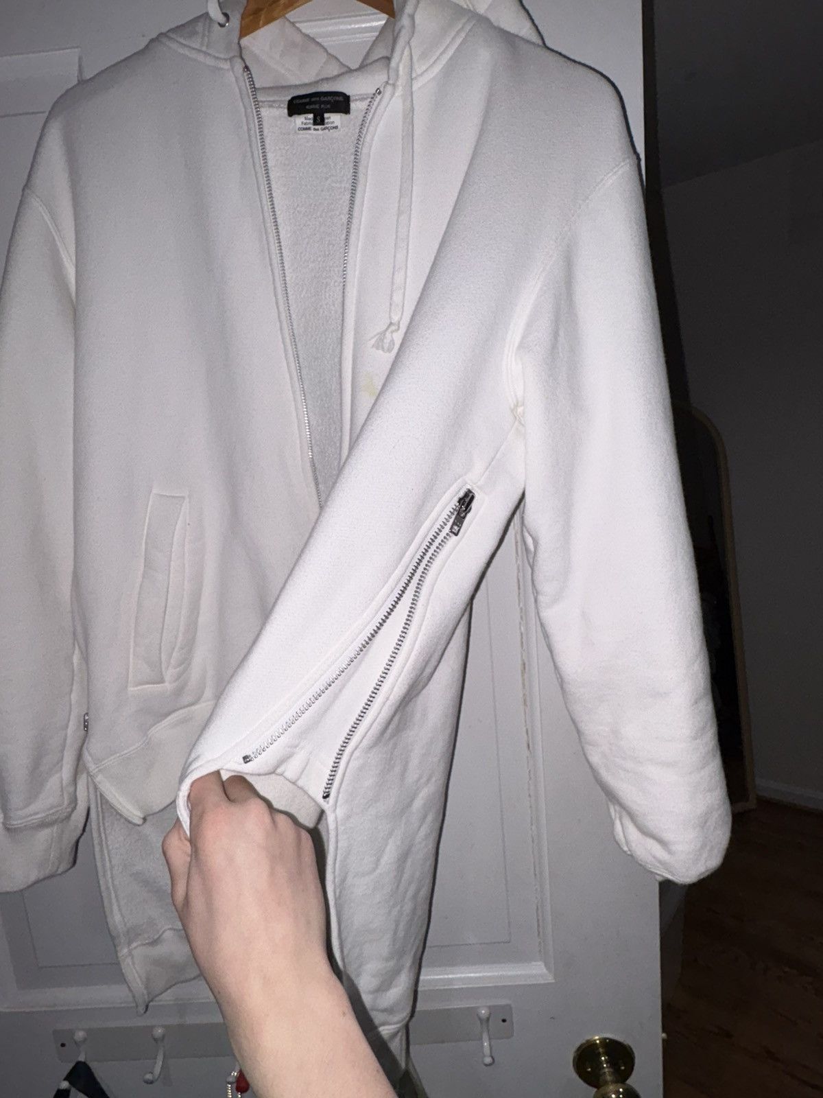 Comme des Garcons Homme Plus Cdg homme plus ss22 skull jacket with side zips Size US S / EU 44-46 / 1 - 3 Thumbnail