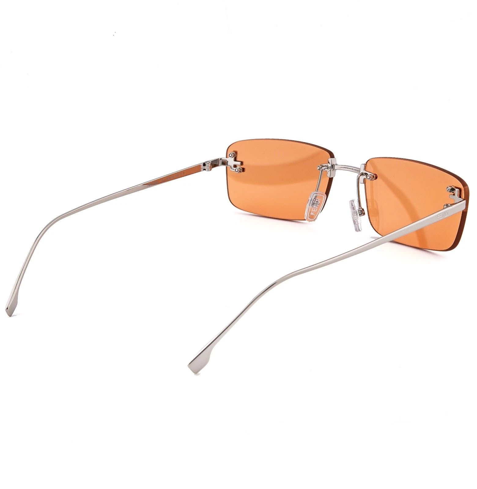 Fendi FENDI FE4172US FIRST 4172 Silver Orange Narrow Fashion 16J Size ONE SIZE - 2 Thumbnail