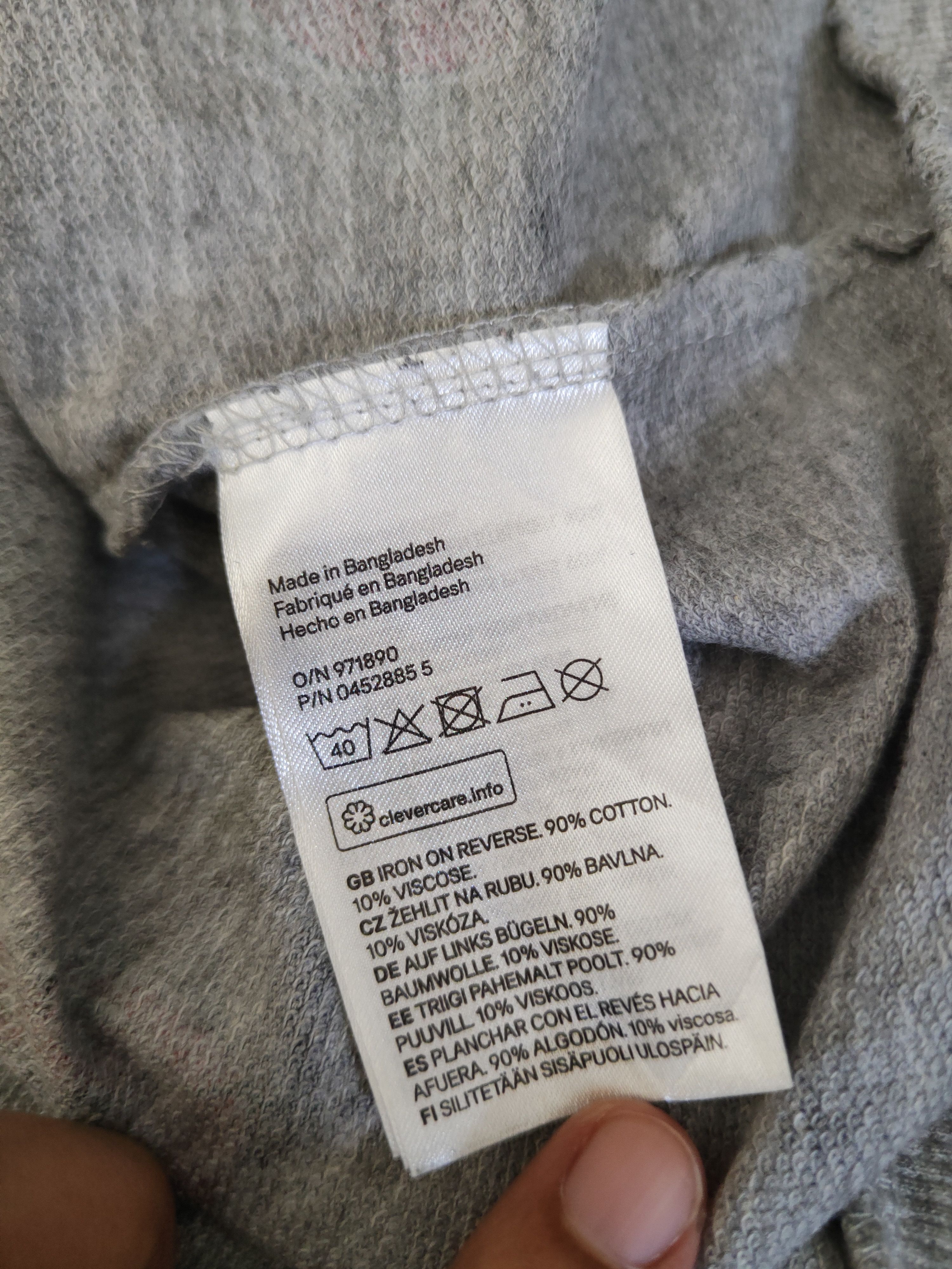 Japanese Brand DL Girl Crew Gray Sweatshirts #2482 Size L / US 10 / IT 46 - 11 Thumbnail