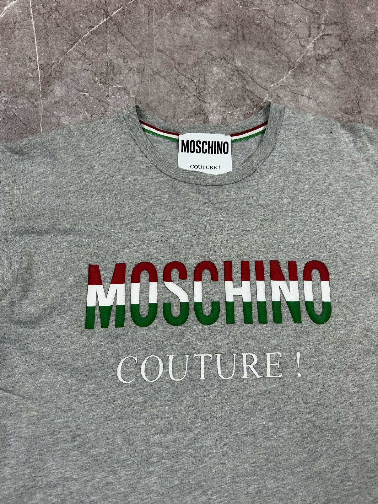 Moschino Moschino Couture T-Shirt Big Logo Size US S / EU 44-46 / 1 - 4 Thumbnail