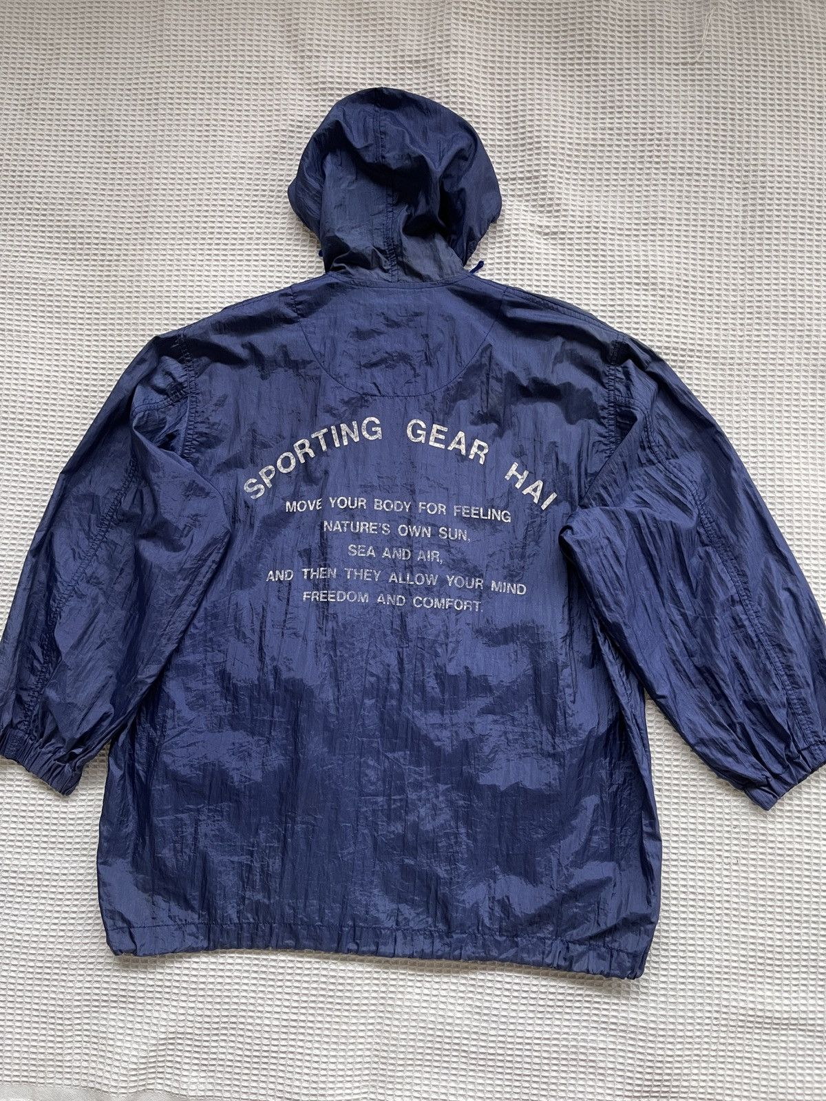 Hai Sporting Gear × Issey Miyake × Vintage Last Drop🔥Vtg Hai Sporting Gear Issey Miyake Light Jacket Size US L / EU 52-54 / 3 - 20 Thumbnail