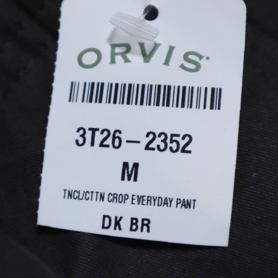Orvis Orvis Crop Everyday Tencel Microfiber Chino Pants Brown Women's M Size 32" / US 10 / IT 46 - 5 Thumbnail