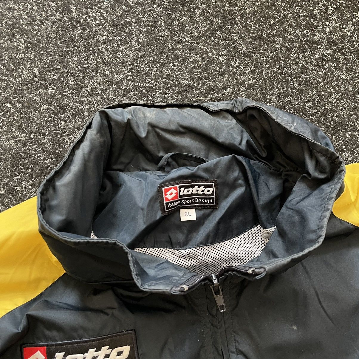 Lotto Sport × Vintage 90s retro jacket jersey Lotto Ukraine football trainer 80s Size US XL / EU 56 / 4 - 2 Thumbnail