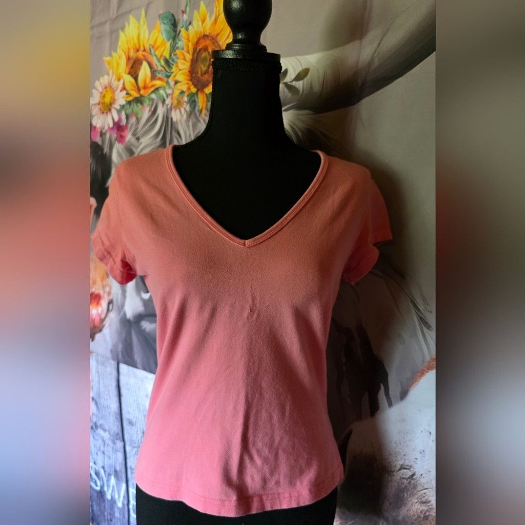 Express Y2k Original Vintage Express Fitted Pink Short Sleeve Tee Size M / US 6-8 / IT 42-44 - 3 Thumbnail
