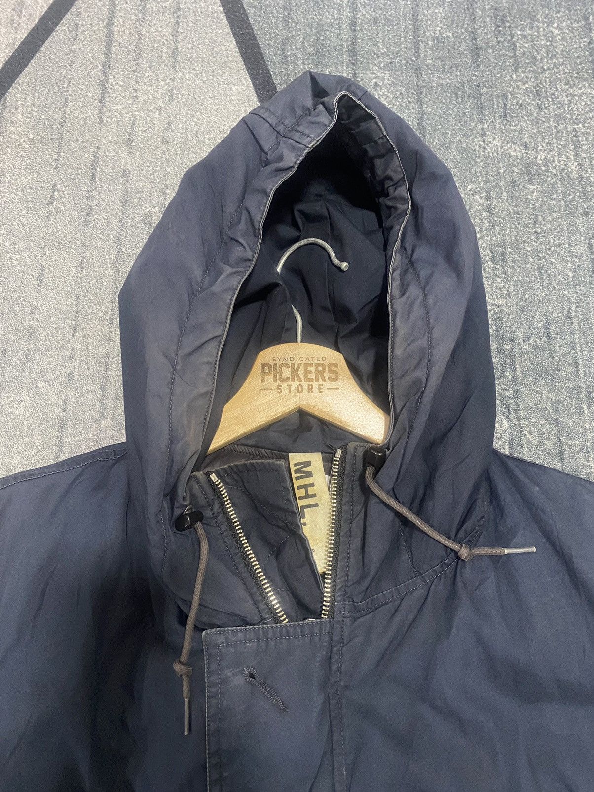 Margaret Howell Vintage MHL Margaret Howell Parka Purfer Jacket Small Black Size US S / EU 44-46 / 1 - 5 Thumbnail