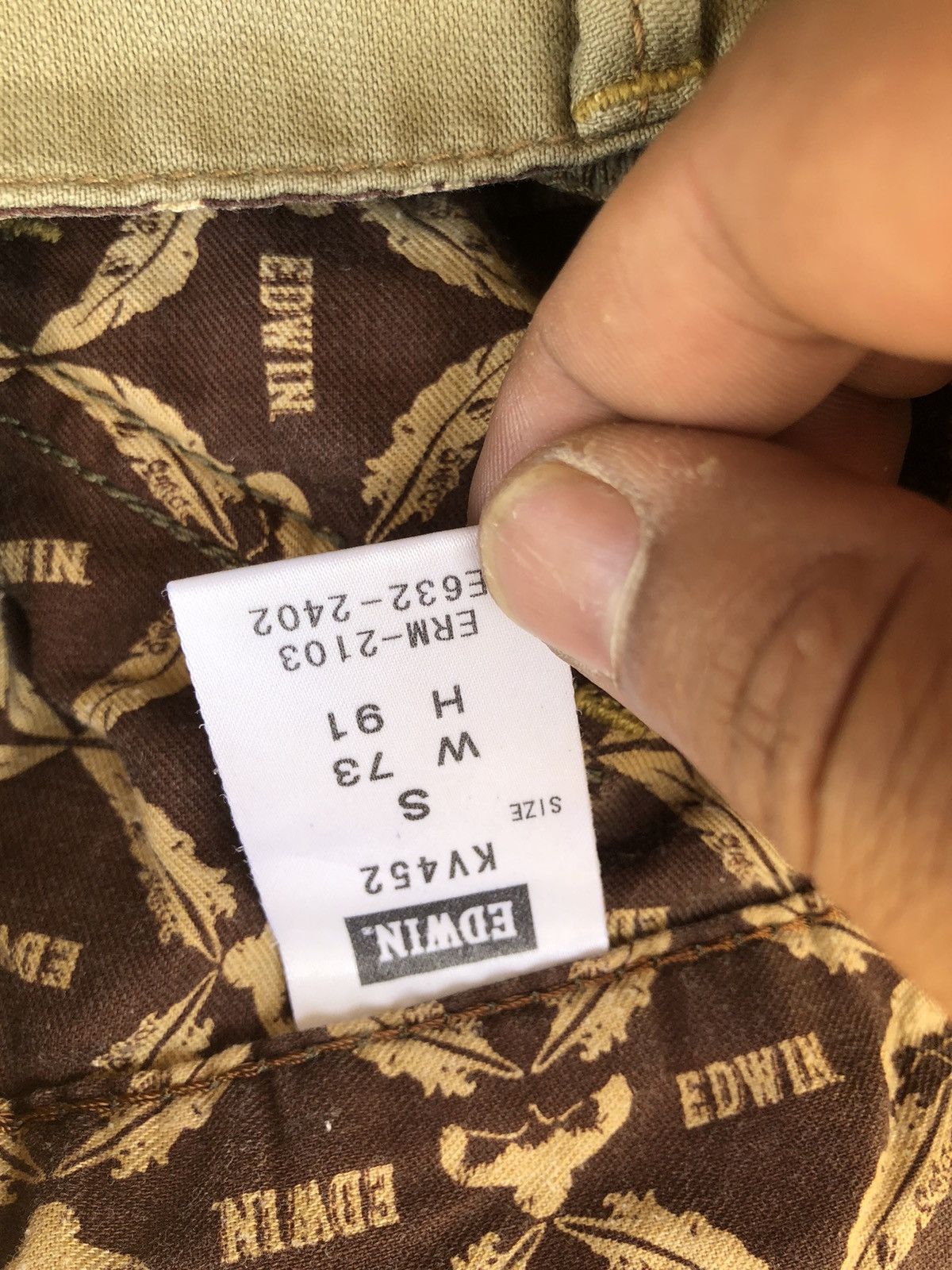 Edwin Edwin Paracute Style Curve Cargo Pants Size US 31 - 9 Thumbnail
