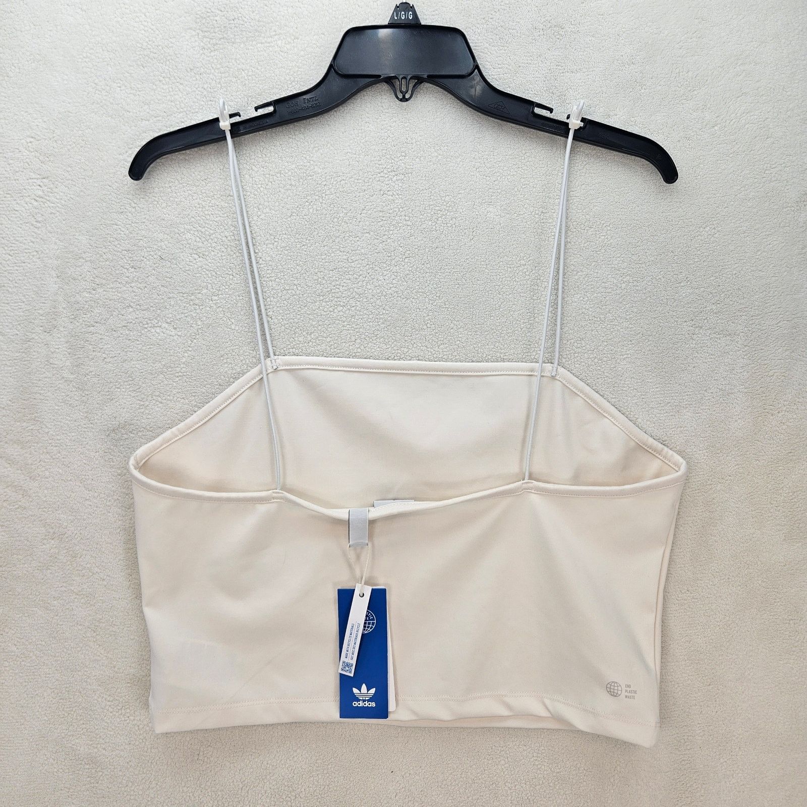 Adidas ADIDAS ORIGINALS WOMEN'S XL ELASTIC TOP CHALK WHITE NWT Size XL / US 12-14 / IT 48-50 - 6 Thumbnail