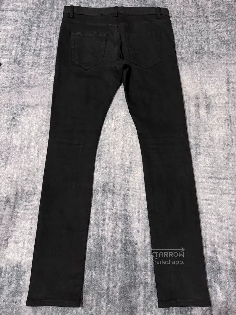 Saint Laurent Paris Saint Laurent Paris Stretch black basic denim jeans Size US 32 / EU 48 - 2 Thumbnail