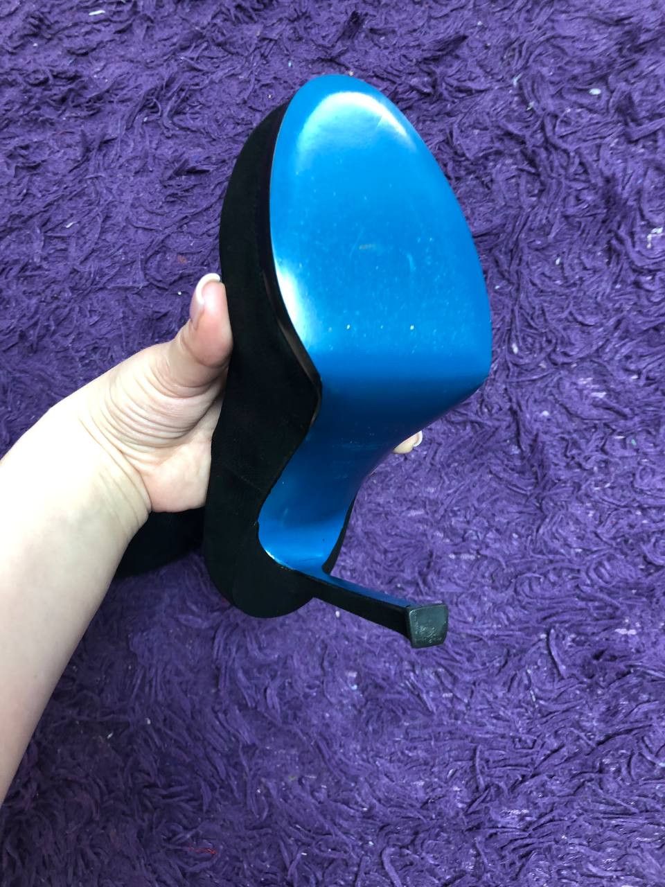 Yves Saint Laurent Yves Saint Laurent Tribtoo Pony Hair Pumps Size US 5 / IT 35 - 19 Thumbnail