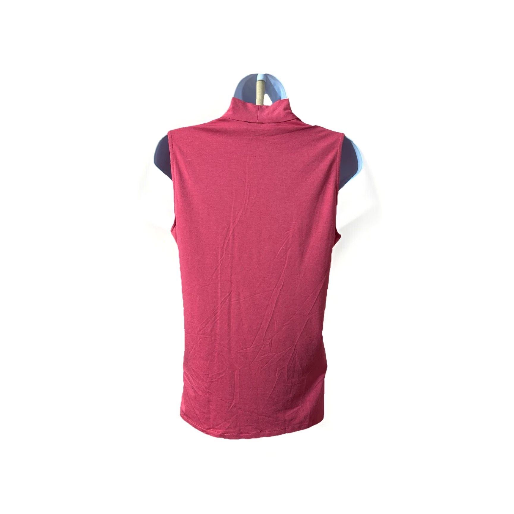 Talbots Talbots Sleeveless Top Blouse V-Neck Women Small Coral Color 2012 Ladies Tank Bohemian Summer Fashion Shirt Womens Size S / US 4 / IT 40 - 6 Thumbnail