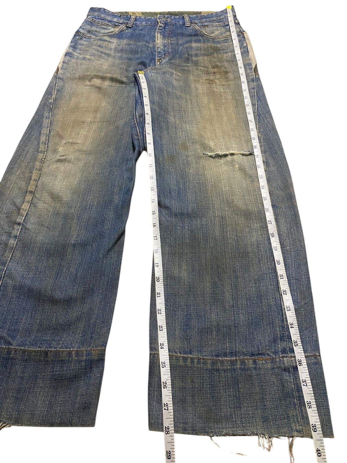 Vintage Soul Revolver Baggy Denim Jeans Y2K Vintage Style Streetwear Size US 31 - 17 Thumbnail
