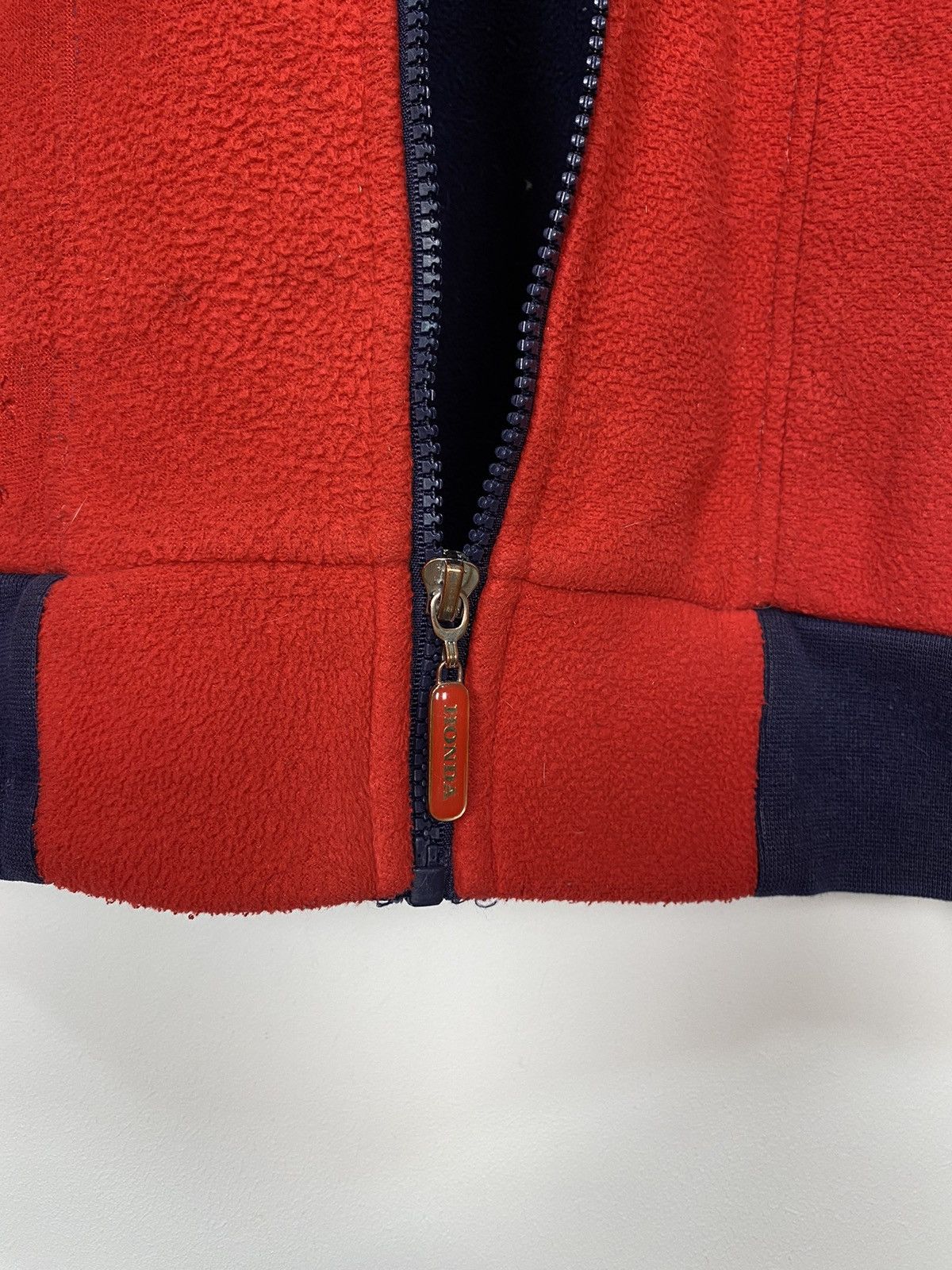 Honda Honda Racing TT Legends Mens Jacket Fleece Navy/Red Sz Large Size US L / EU 52-54 / 3 - 14 Thumbnail