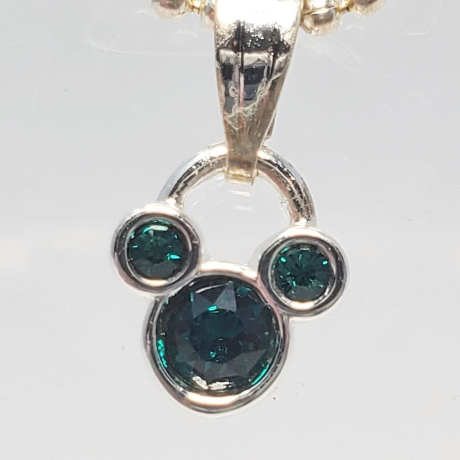 Disney Disney Mickey Mouse Blue/Green Gem Necklace Size ONE SIZE - 7 Thumbnail