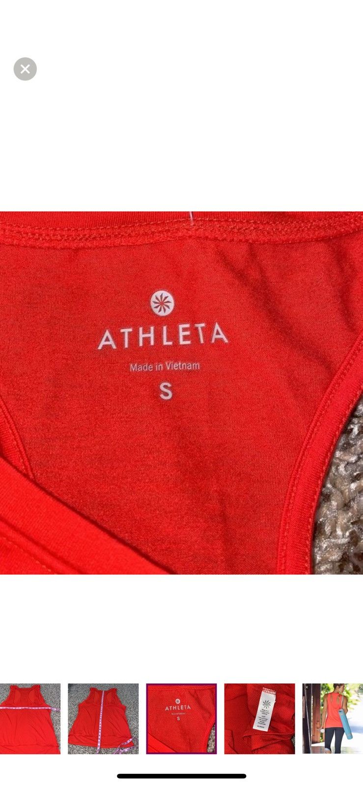 Athleta Athleta small essence double layered tank top Size S / US 4 / IT 40 - 7 Thumbnail
