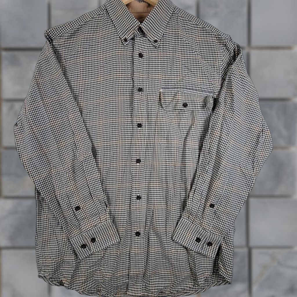 Orvis Orvis Shirt Men’s Large Black Brown Gun Club Check Plaid Flannel Button Up Size US L / EU 52-54 / 3 - 1 Thumbnail