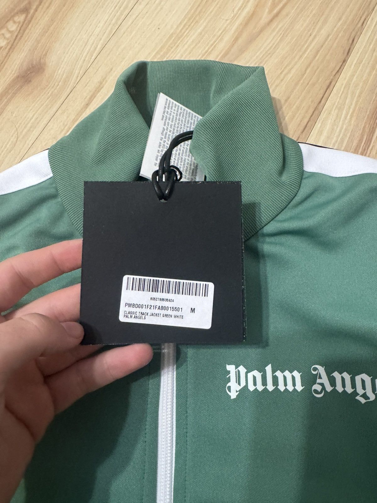 Palm Angels Palm Angels Track Jacket Green size M Size US M / EU 48-50 / 2 - 5 Thumbnail