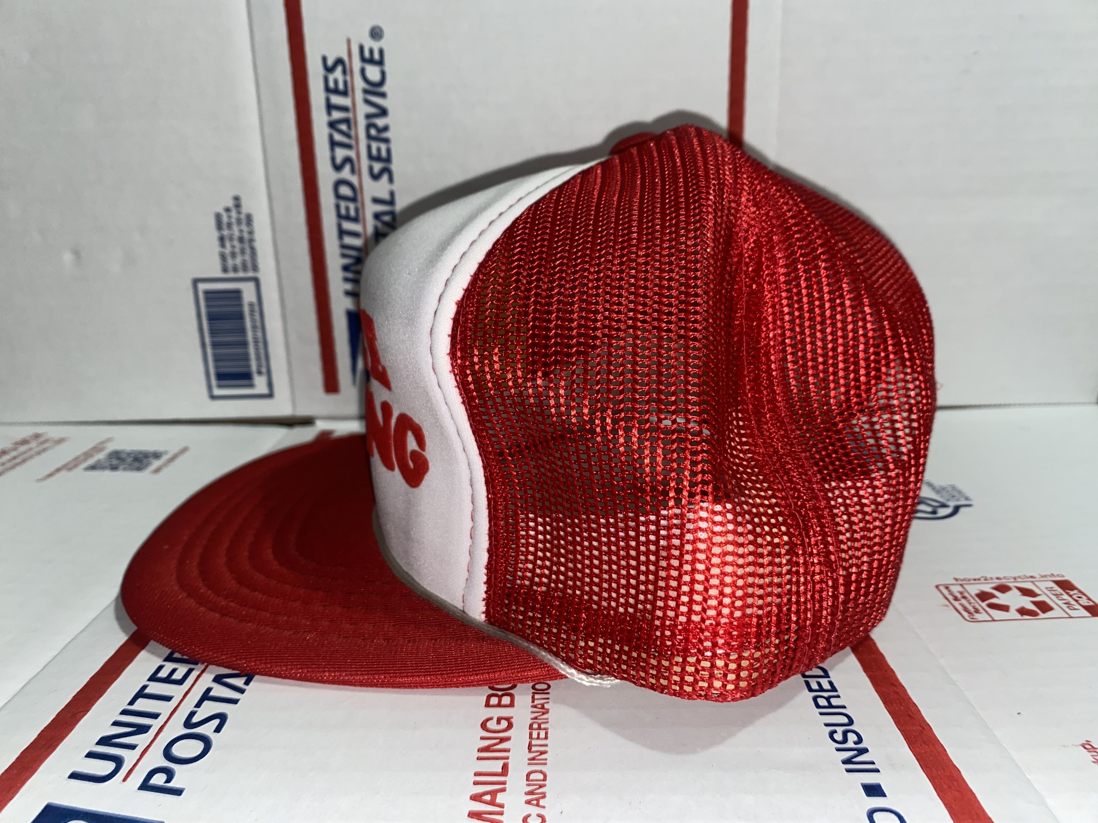 Yupong vtg SIGLE Fencing Fence Company Co. trucker Hat Cap Business Size ONE SIZE - 3 Thumbnail