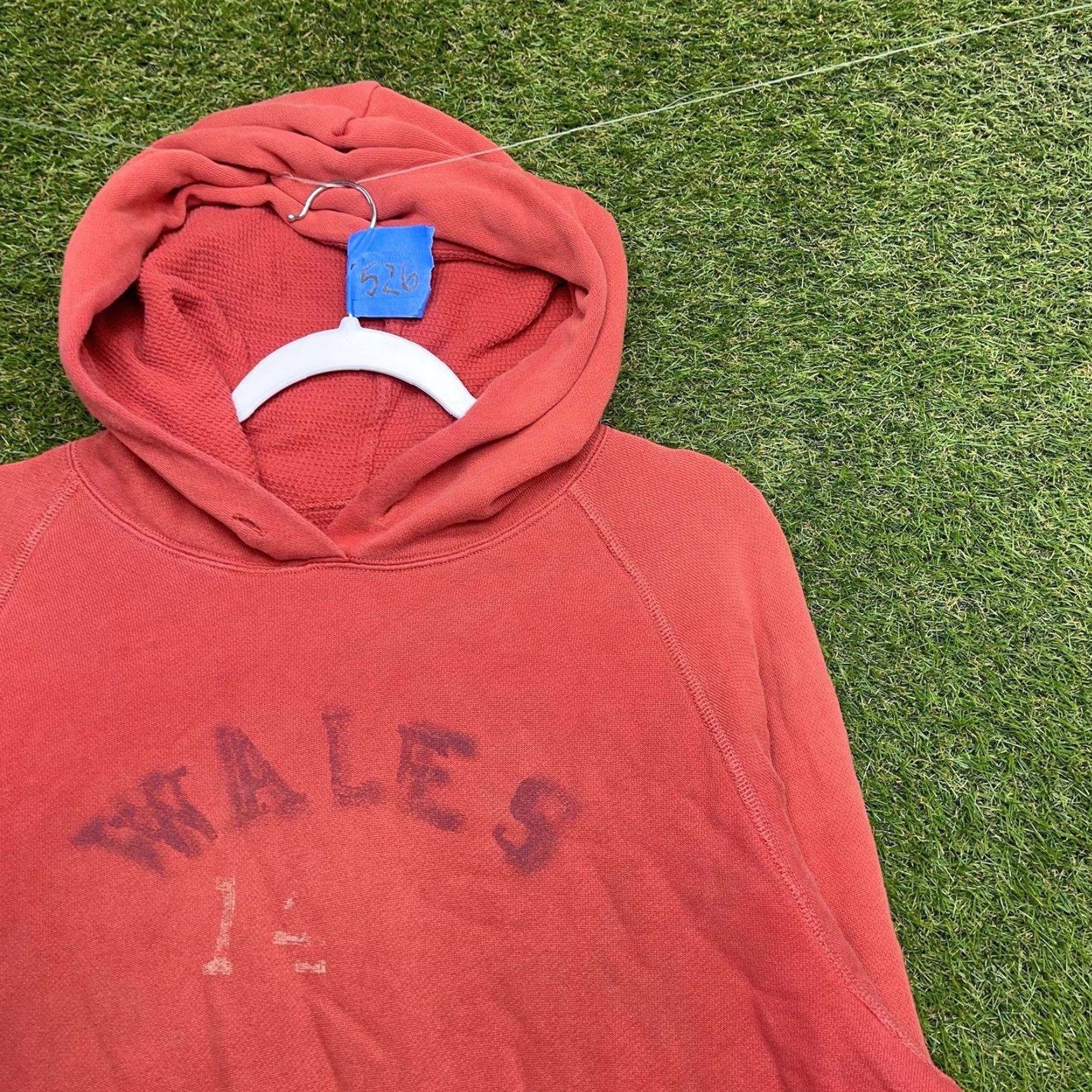 J.Crew VINTAGE J Crew Sweatshirt Mens Large Hoodie Wales Sportswear Heritage Wales Sports 90s Size US L / EU 52-54 / 3 - 3 Thumbnail