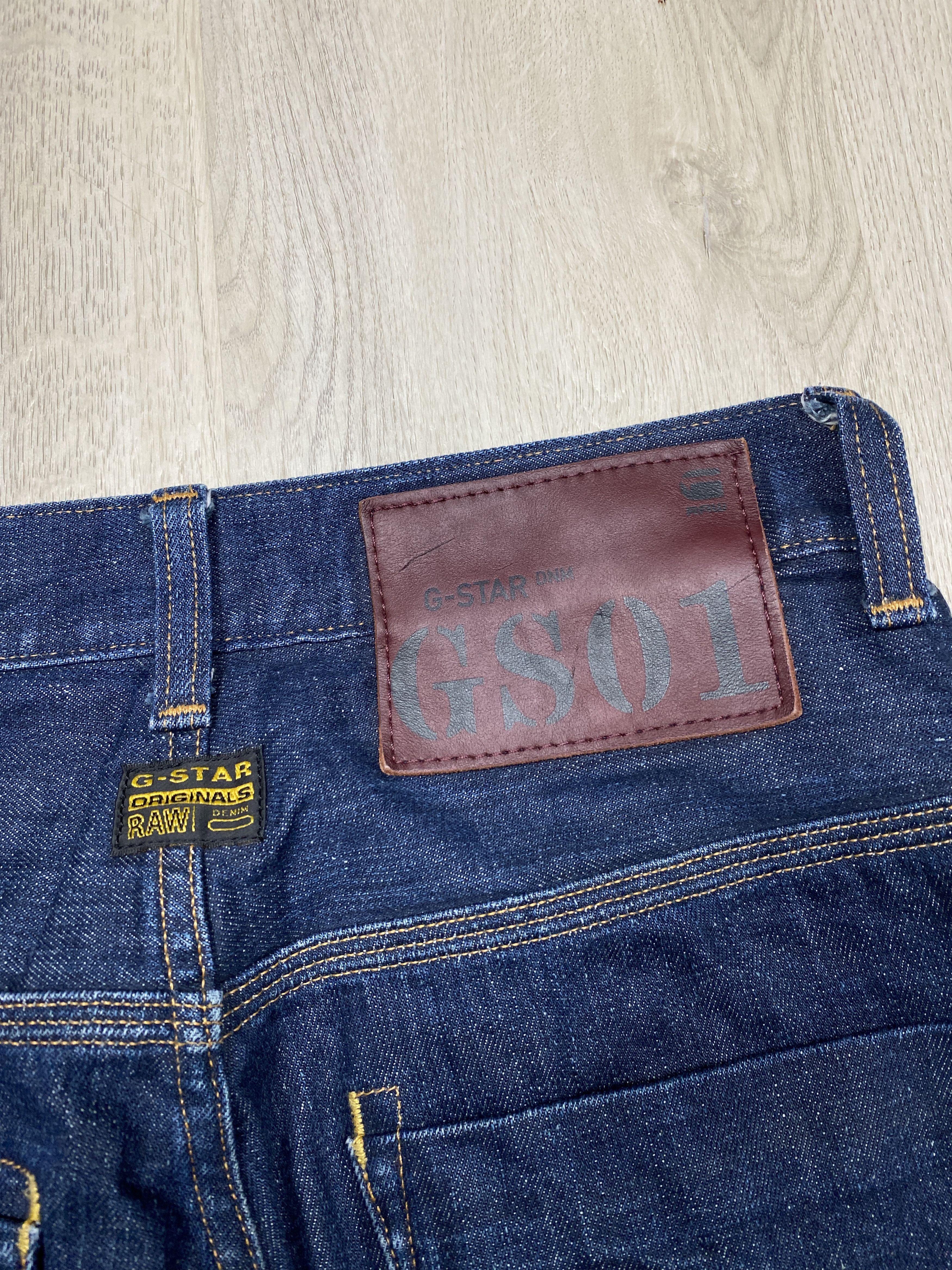 G-Star G Star Raw Vintage Mens Radar Tapered Denim Pants Jeans Size US 34 / EU 50 - 3 Thumbnail