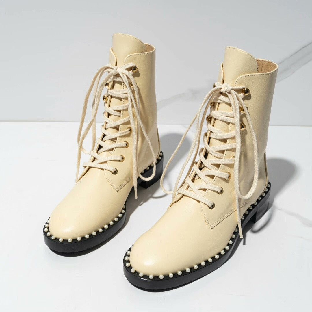 Stuart Weitzman Stuart Weitzman Pearl Martin Boots Size US 5.5 / IT 35.5 - 1 Thumbnail