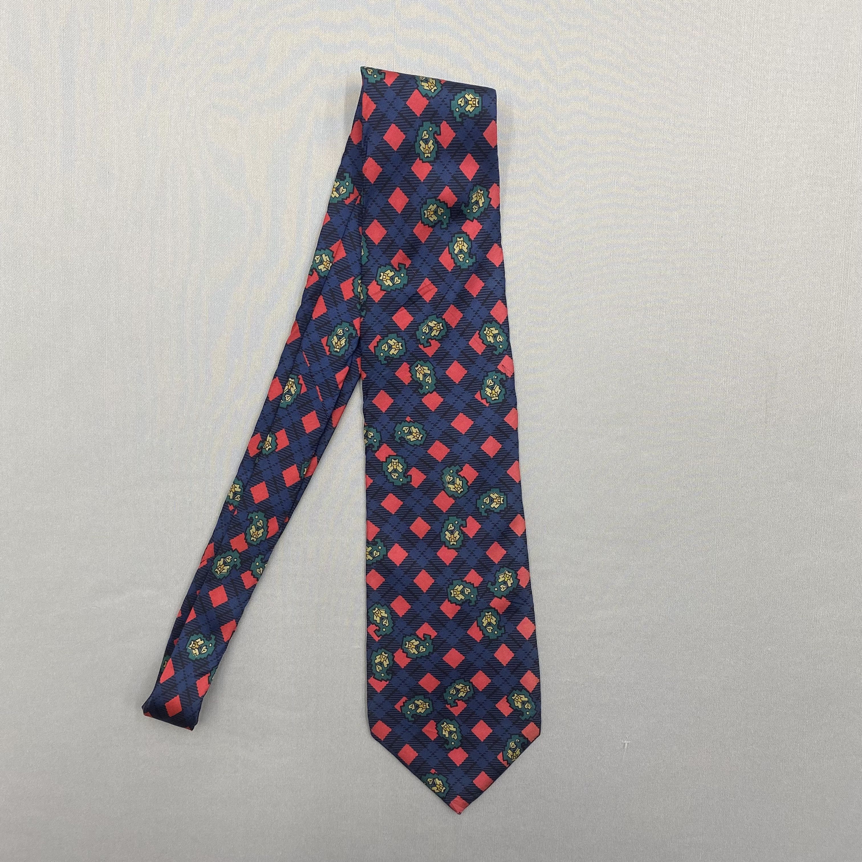 Japanese Brand Vintage Pierre Balmain SILK Necktie Cravate Pure Silk Size ONE SIZE - 4 Thumbnail