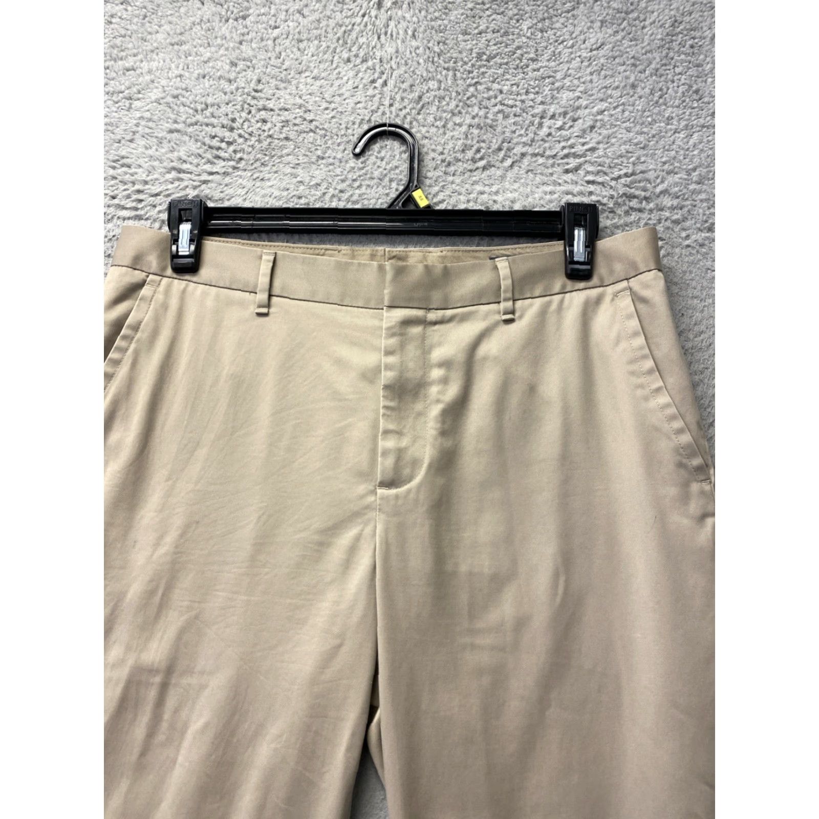 Bonobos VINTAGE Bonobos Weekday Warrior Men's Slim Fit Dress Pants Chino Tan 33x32 Size US 33 - 2 Thumbnail