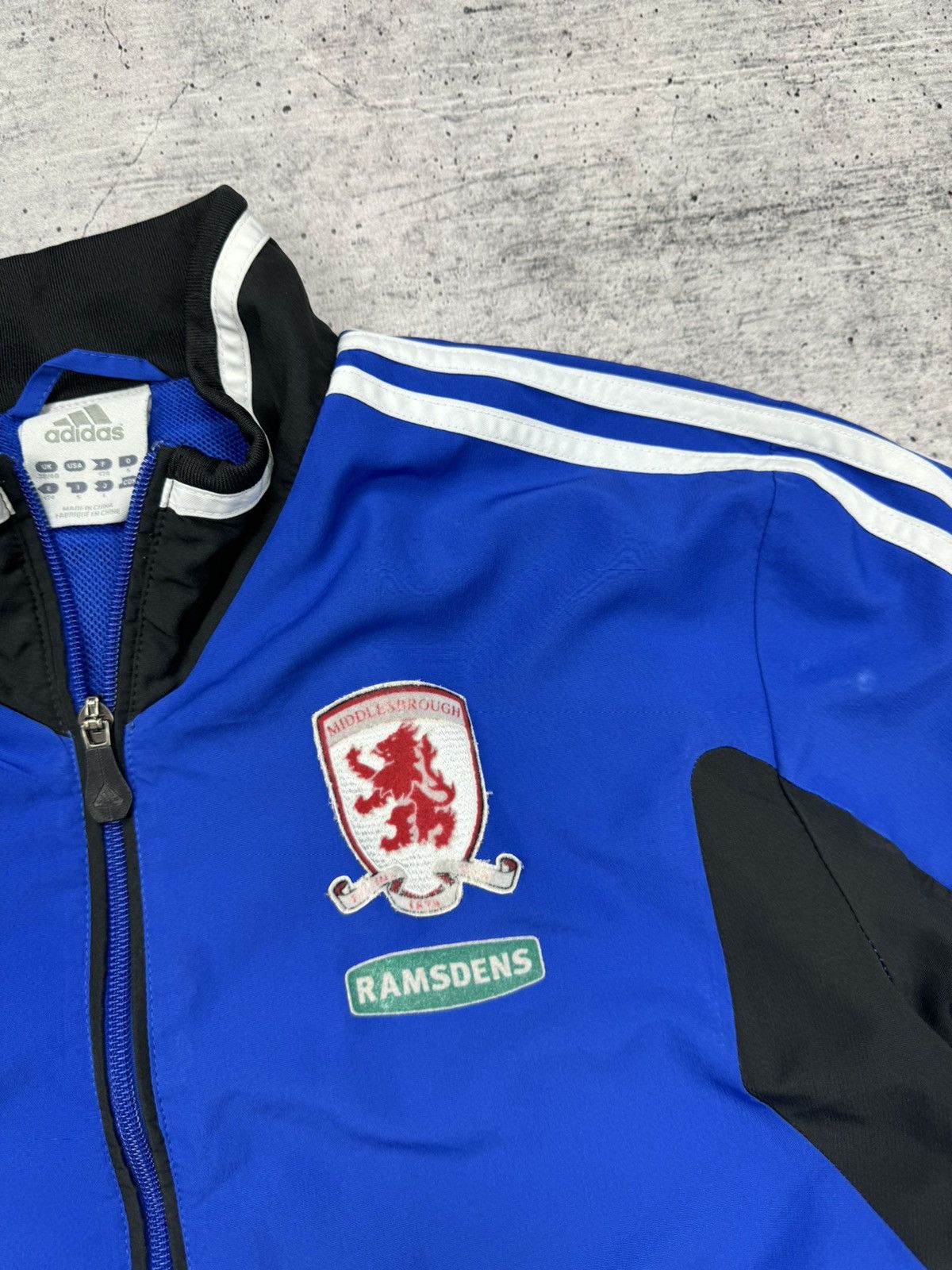 Adidas Vintage Adidas Middlesbrough Soccer Football Fun Top Jacket Size US S / EU 44-46 / 1 - 9 Thumbnail