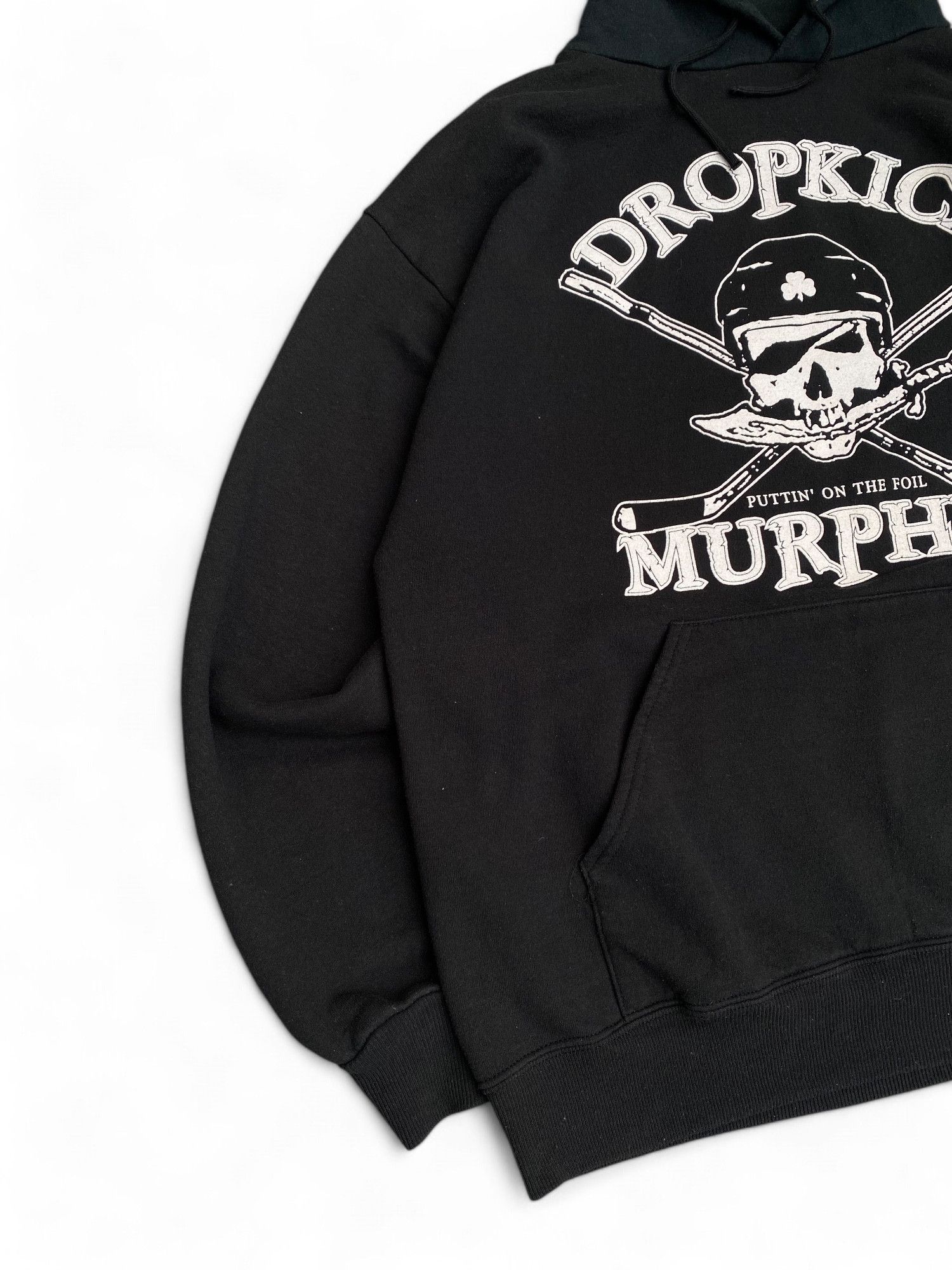 Band Tees × Vintage Vintage 90s Jerzees Dropkick Murphys Hoodie Size US L / EU 52-54 / 3 - 5 Thumbnail