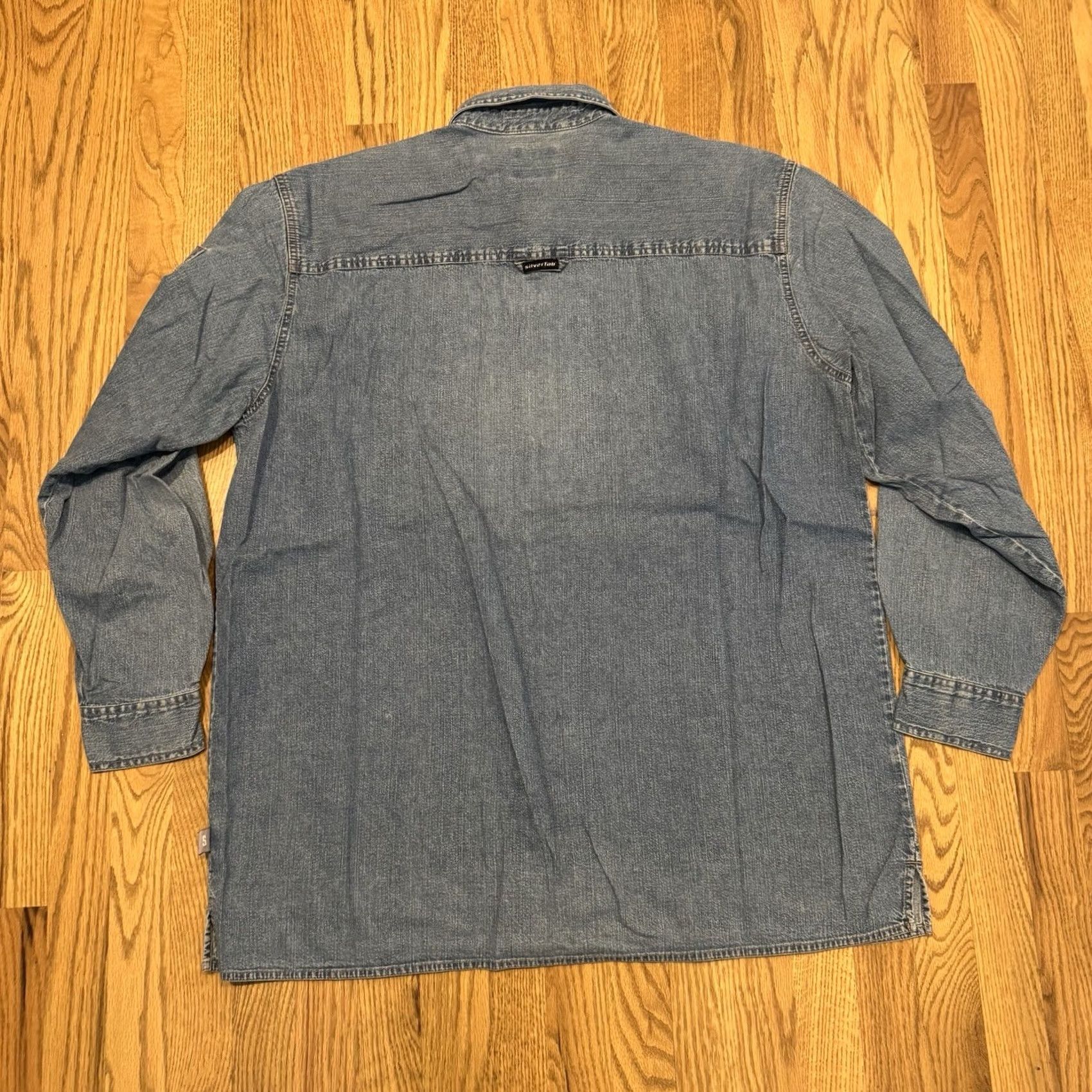 Levi's VINTAGE Levi's Denim Cargo Pocket Button Shirt Fits Mens 2XL Blue Jeans Shirt Levis Vtg Regular Long Sleeve Button-Up Collared Size US XXL / EU 58 / 5 - 7 Thumbnail