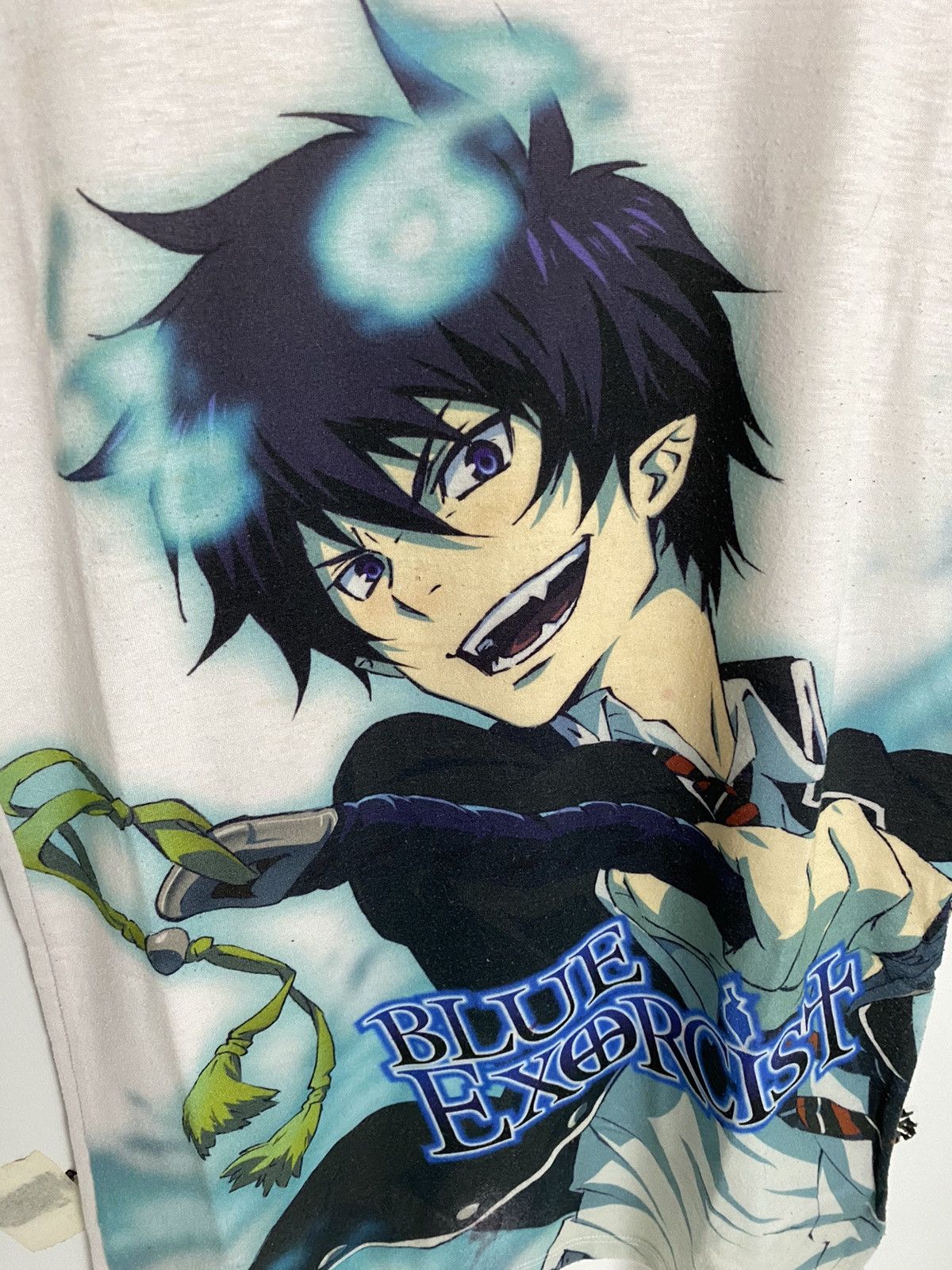 Anime × Japanese Brand × Vintage Vintage Blue Exorcist Anime Tee Size US L / EU 52-54 / 3 - 3 Thumbnail