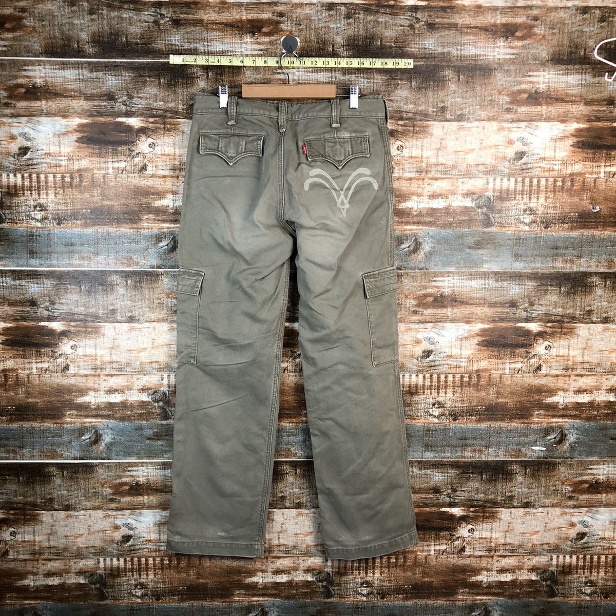 Levi's Levis military tactical Green Cargo Multipocket Pants #A2439 Size US 32 / EU 48 - 15 Thumbnail