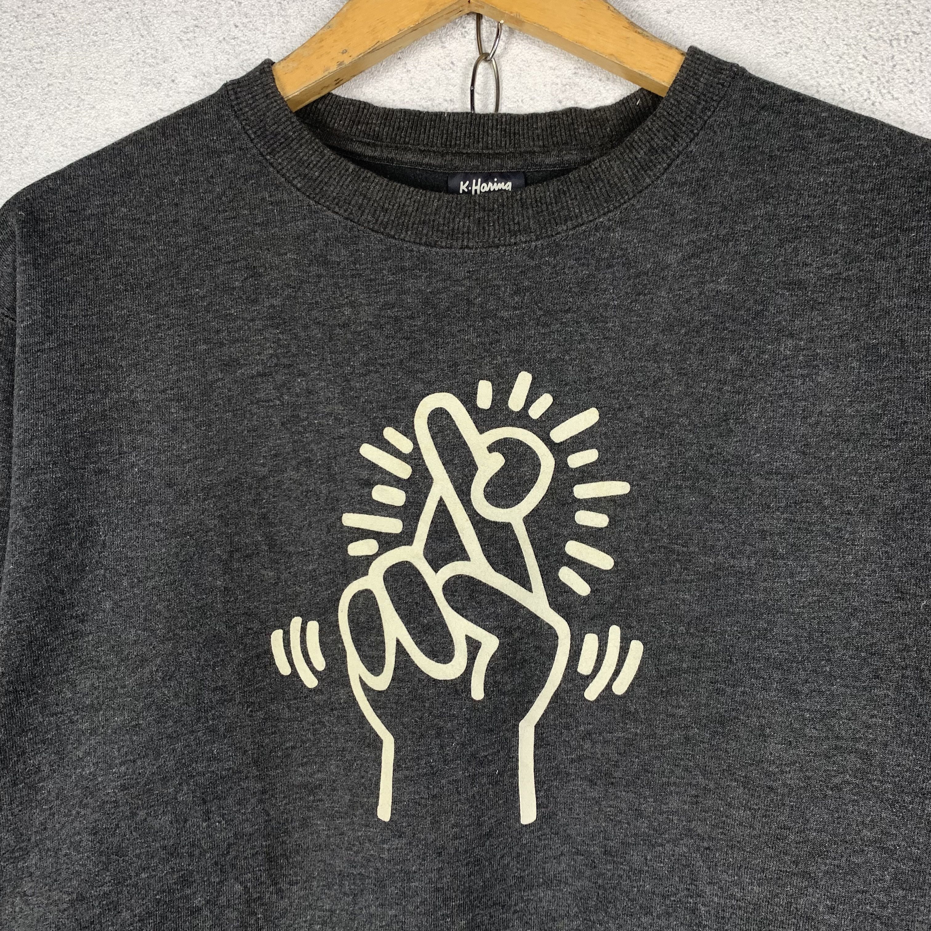 Keith Haring Vintage Keith Haring Pop Art Sweatshirt Crewneck Size US M / EU 48-50 / 2 - 2 Thumbnail
