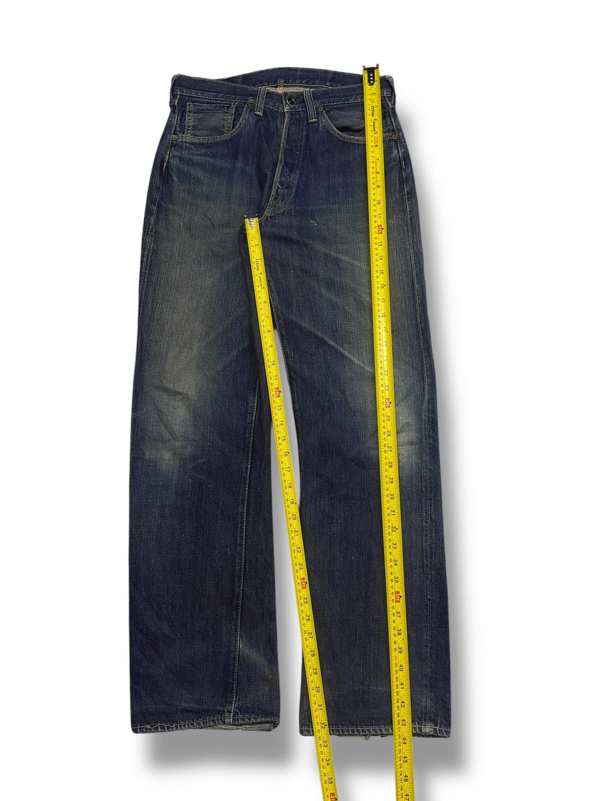 The Real McCoy's Vintage 00s Joe McCoys & Co Lot 901 Selvedge Denim Japan W31 Size US 31 - 17 Thumbnail