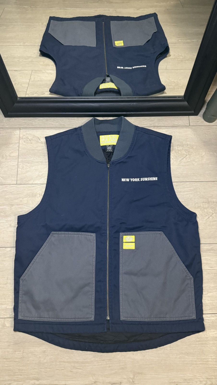 Dickies × New York Sunshine Vintage / Y2K Dickies X New York Sunshine Install Team Vest Size US XXL / EU 58 / 5 - 3 Thumbnail