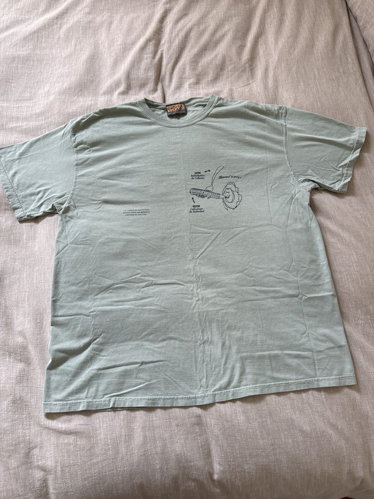 Boot Boyz Biz Boot Boyz Biz "BB Buffet / Life's Huge Buffet" Tee Size US XXL / EU 58 / 5 - 4 Thumbnail