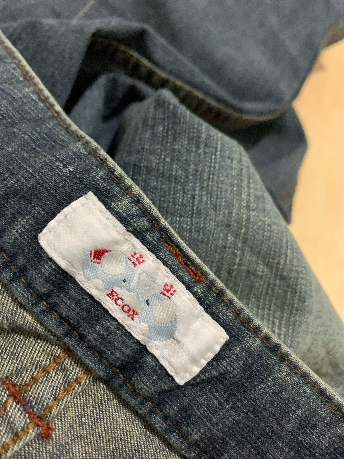 14th Addiction × 20471120 × Japanese Brand Vintage Flare Jeans Ecox Eco-Lifestyle Bootcut Size US 29 - 6 Thumbnail