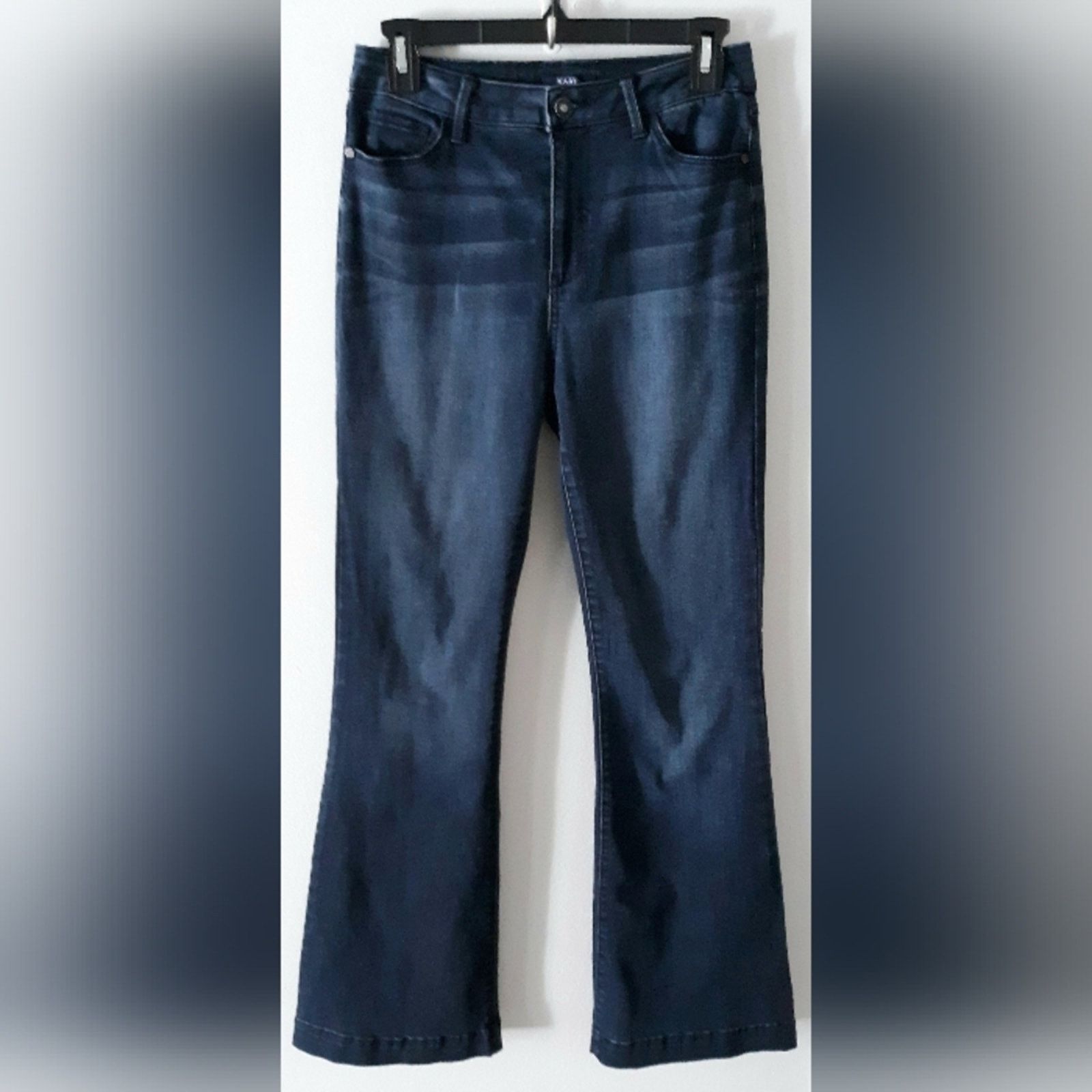 Other Kaari Blue Mid Rise Flare Jeans 6L Size 28" / US 6 / IT 42 - 2 Thumbnail