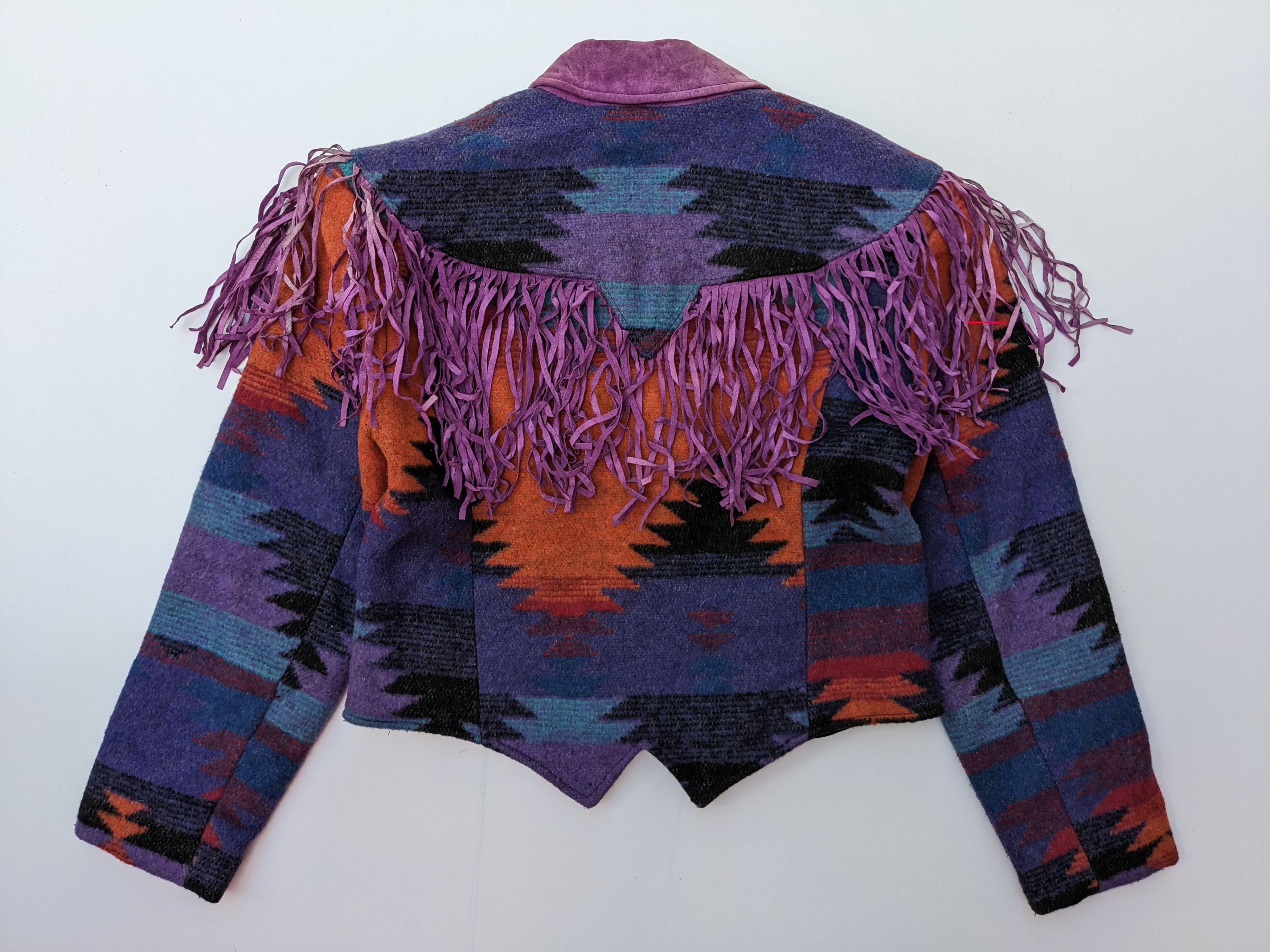 Native × Vintage Vintage 70s Pioneer Wear native navajo leather jacket Size S / US 4 / IT 40 - 10 Thumbnail