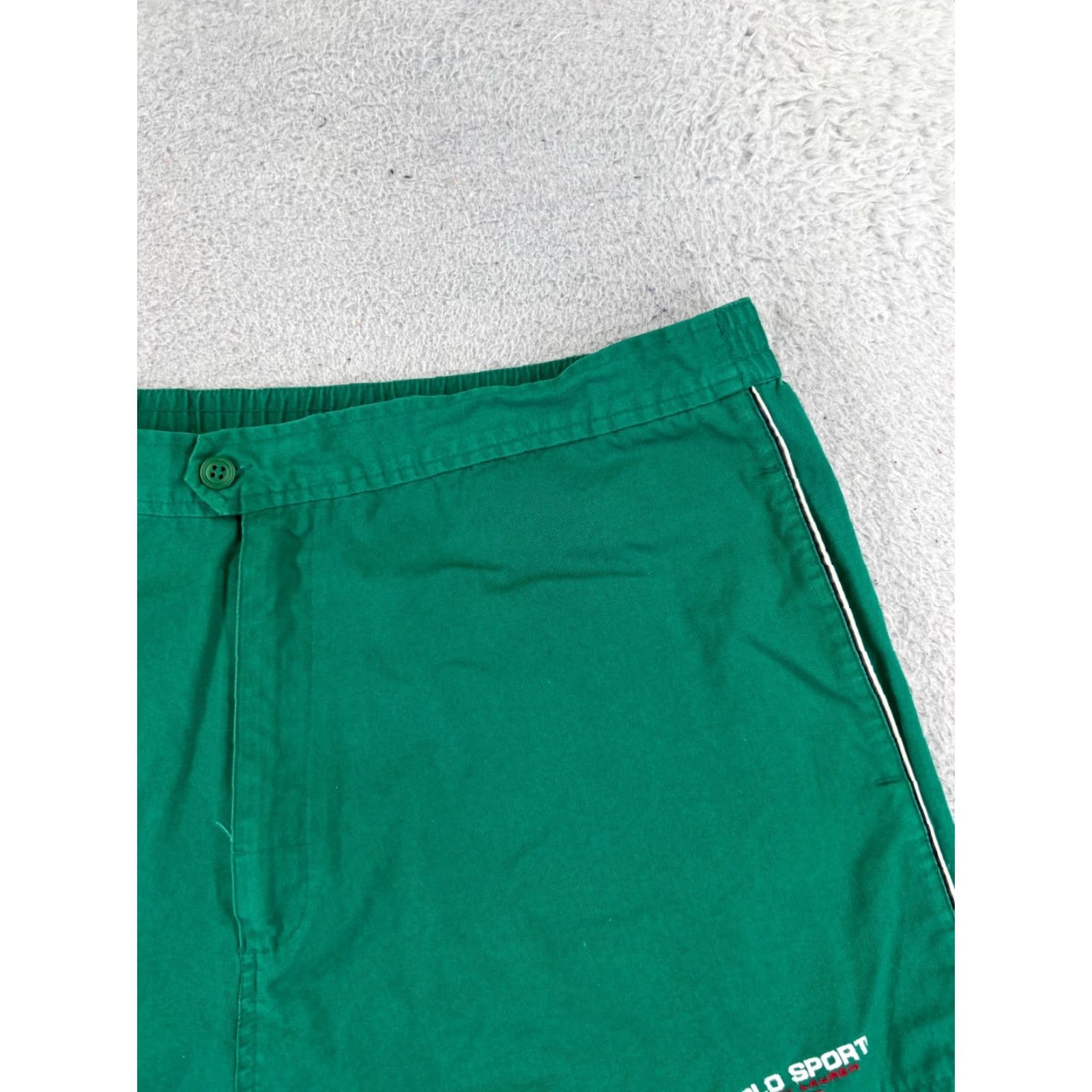 Vintage VINTAGE Polo Sport Shorts Womens 2XL Bermuda 38" Green 100% Cotton Golf Activewear Mens? Size 40" / US 18 - 7 Thumbnail